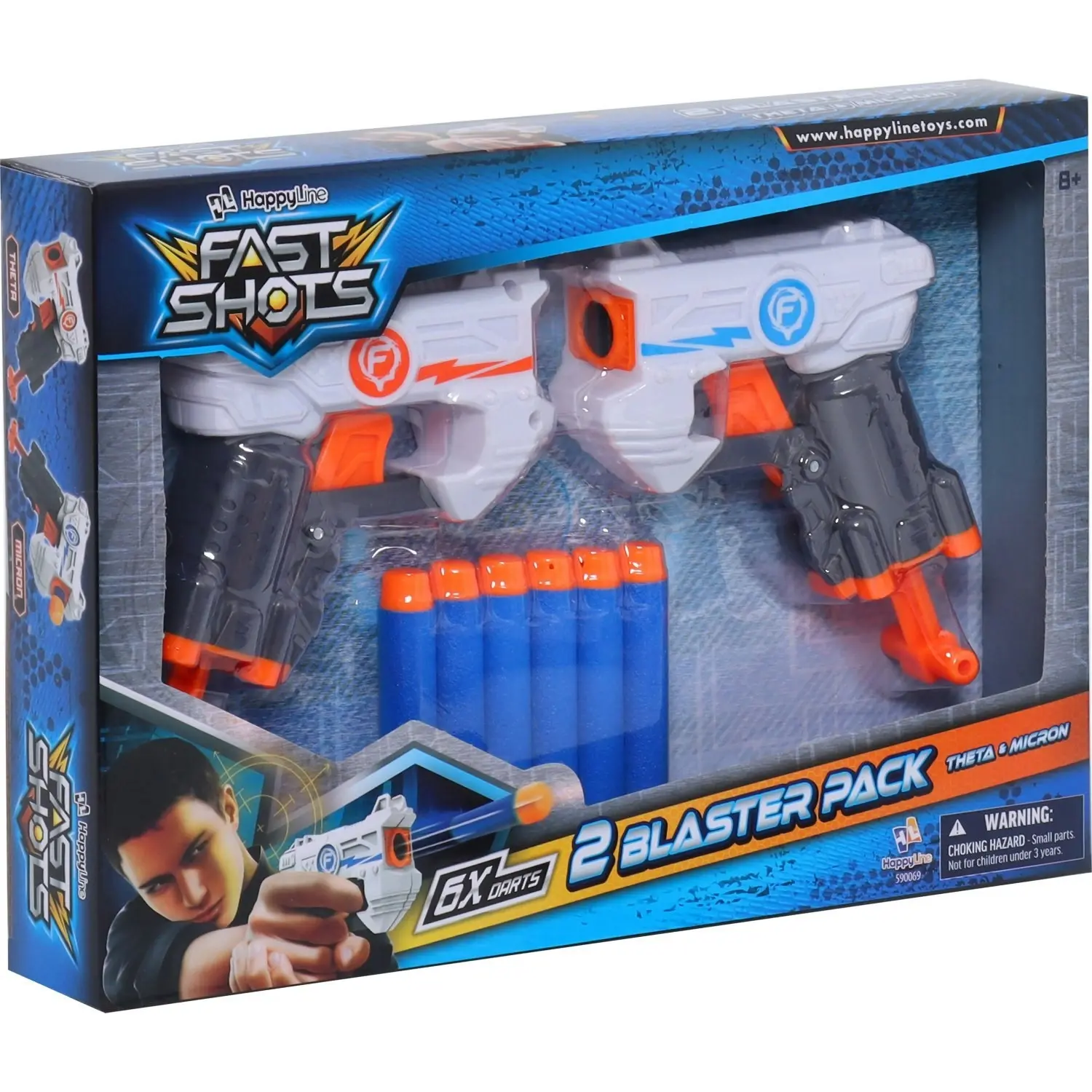 Fast Shots - Theta & Omicron 2 Blaster Pack