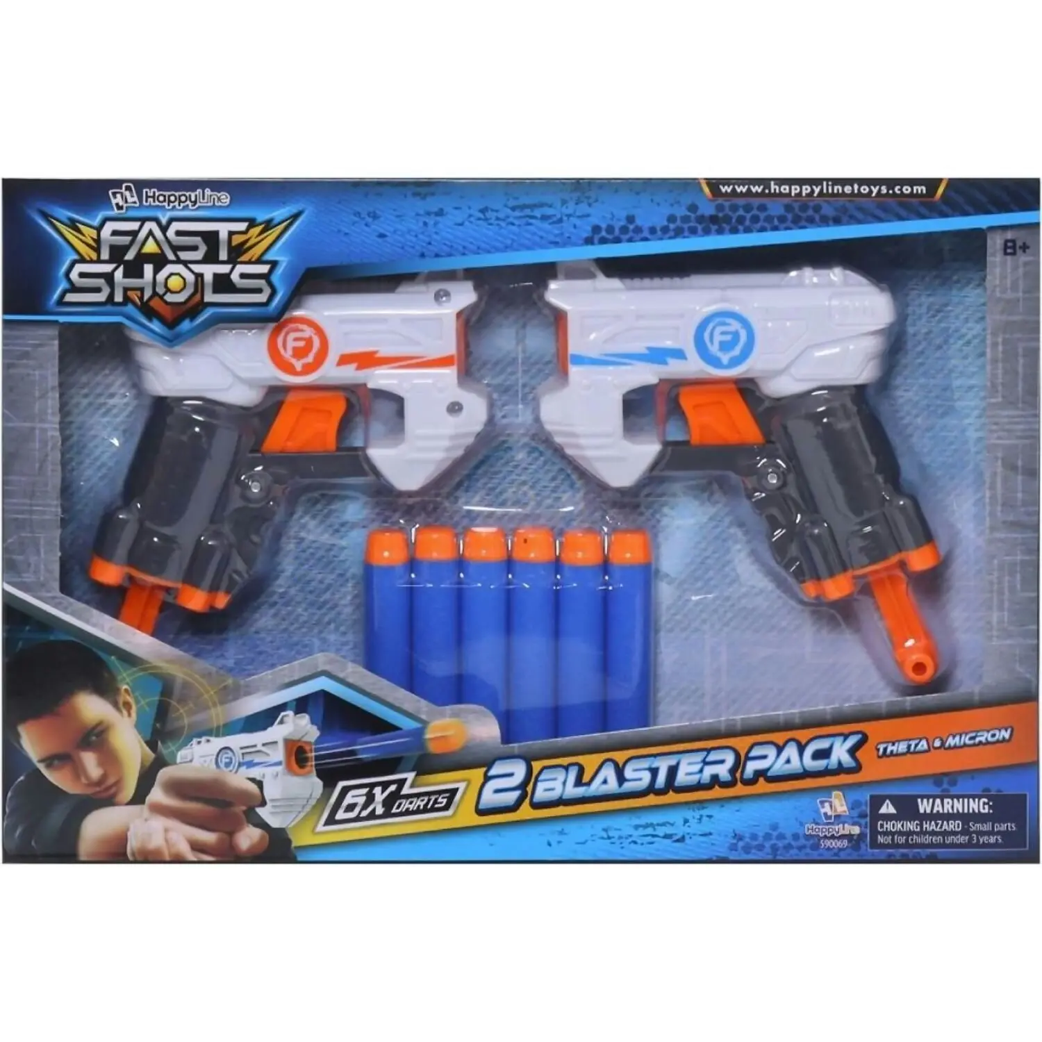 Fast Shots - Theta & Omicron 2 Blaster Pack