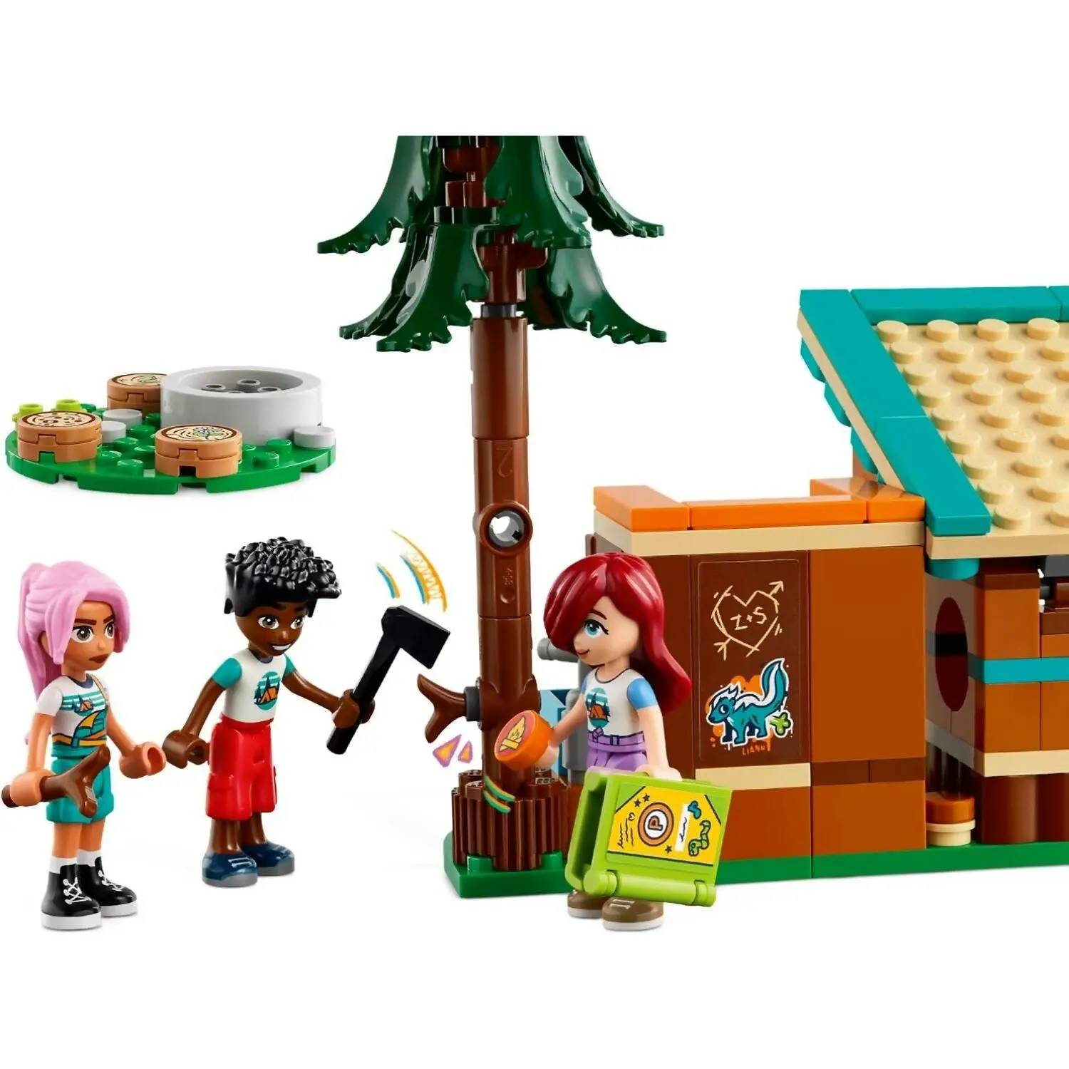 LEGO 42624 Adventure Camp Cozy Cabins - Friends