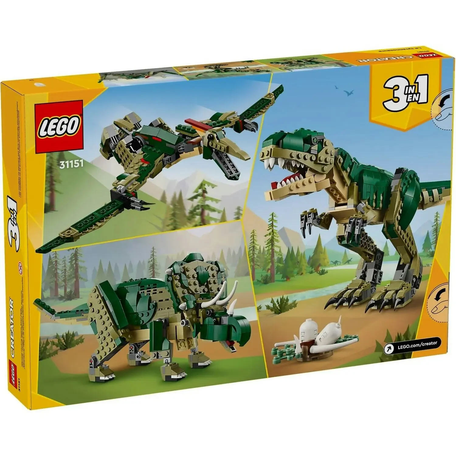 LEGO 31151 T. rex - Creator 3in1