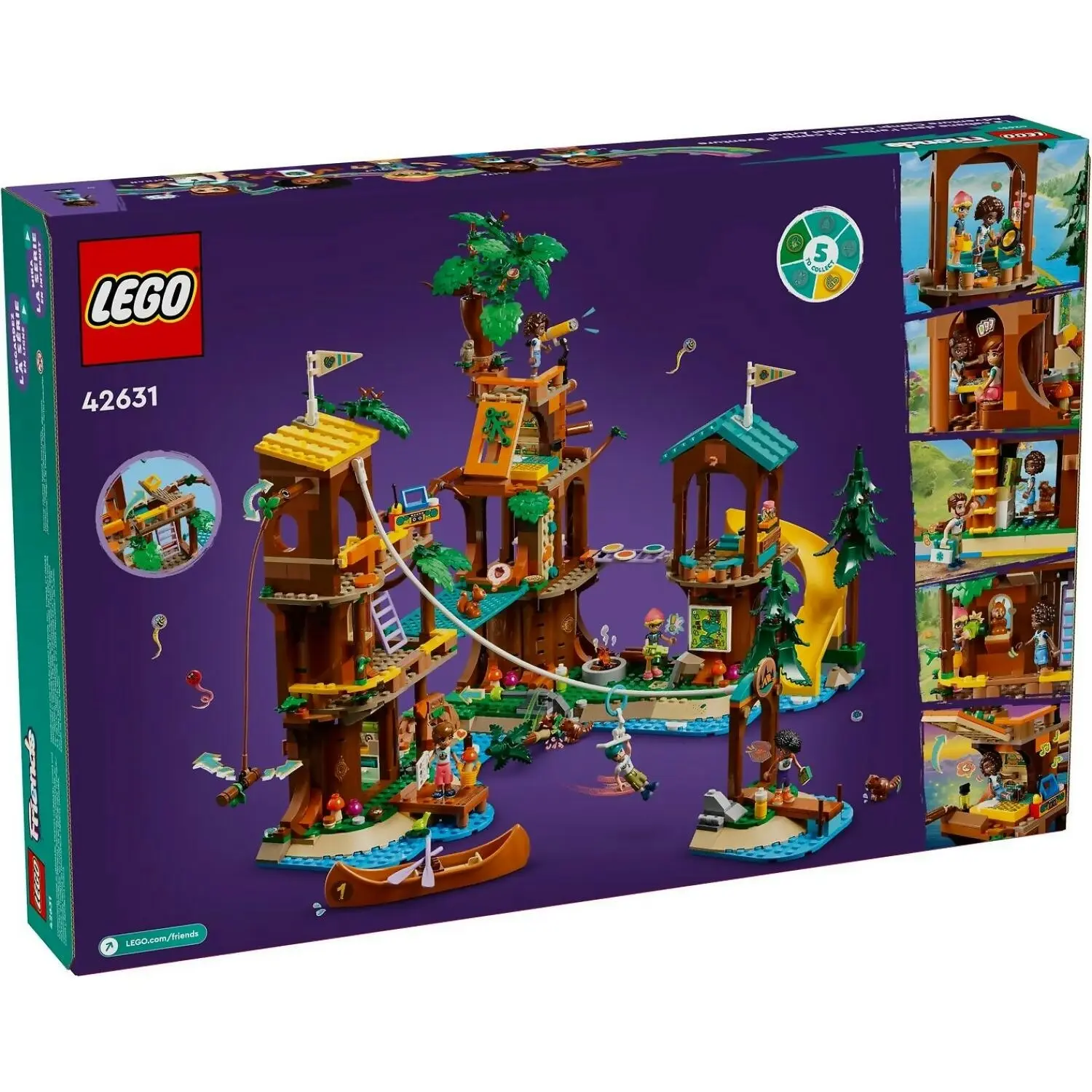 LEGO 42631 Adventure Camp Tree House - Friends