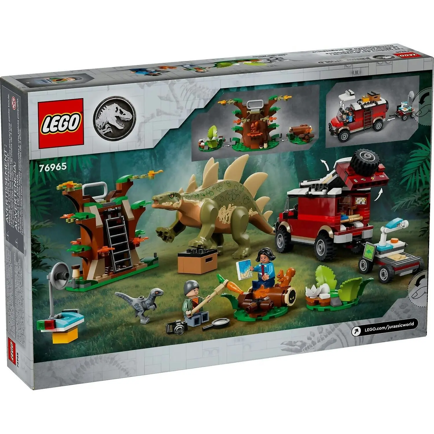 LEGO 76965 Dinosaur Missions: Stegosaurus Discovery - Jurassic World