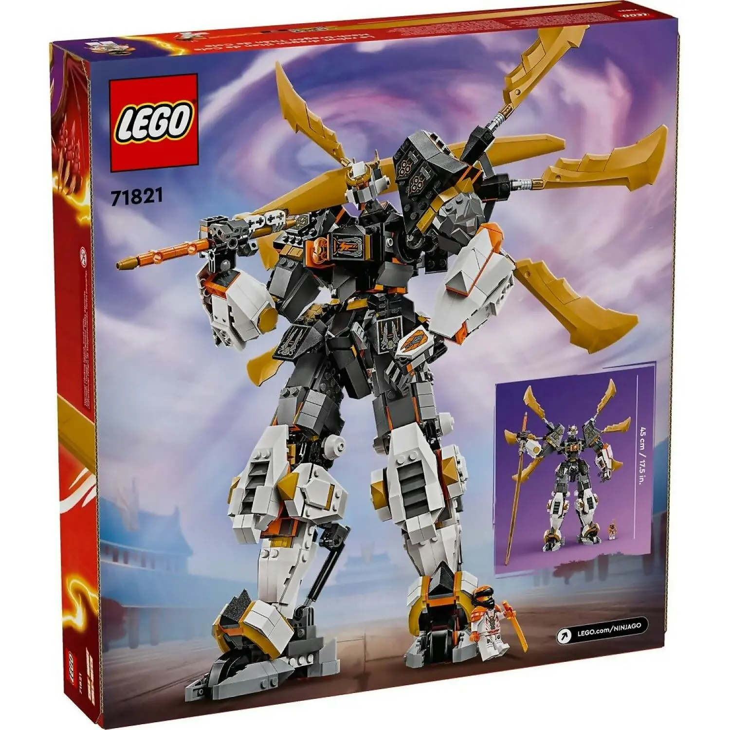 LEGO 71821 Cole's Titan Dragon Mech - Ninjago