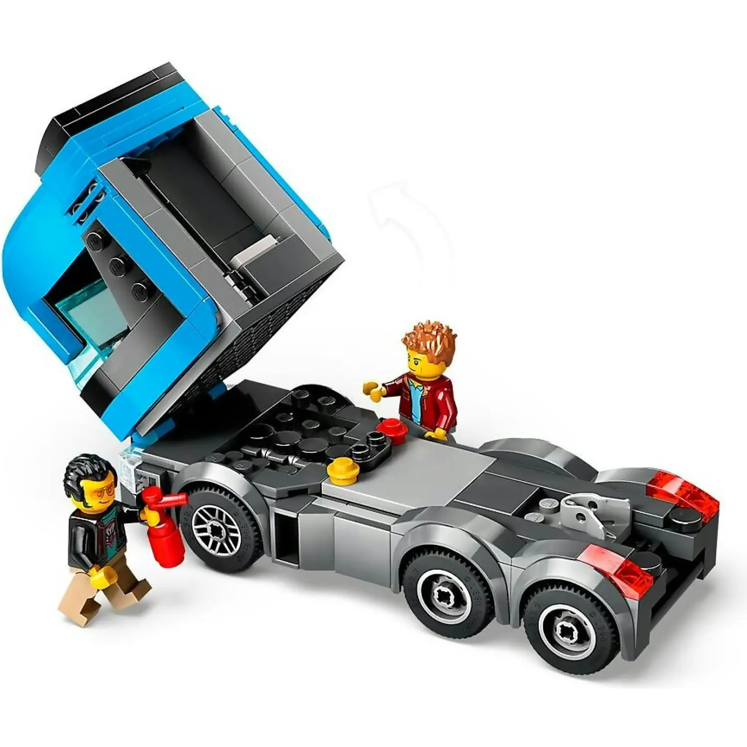 LEGO 60408 Car Transporter Truck with Sports Cars - City