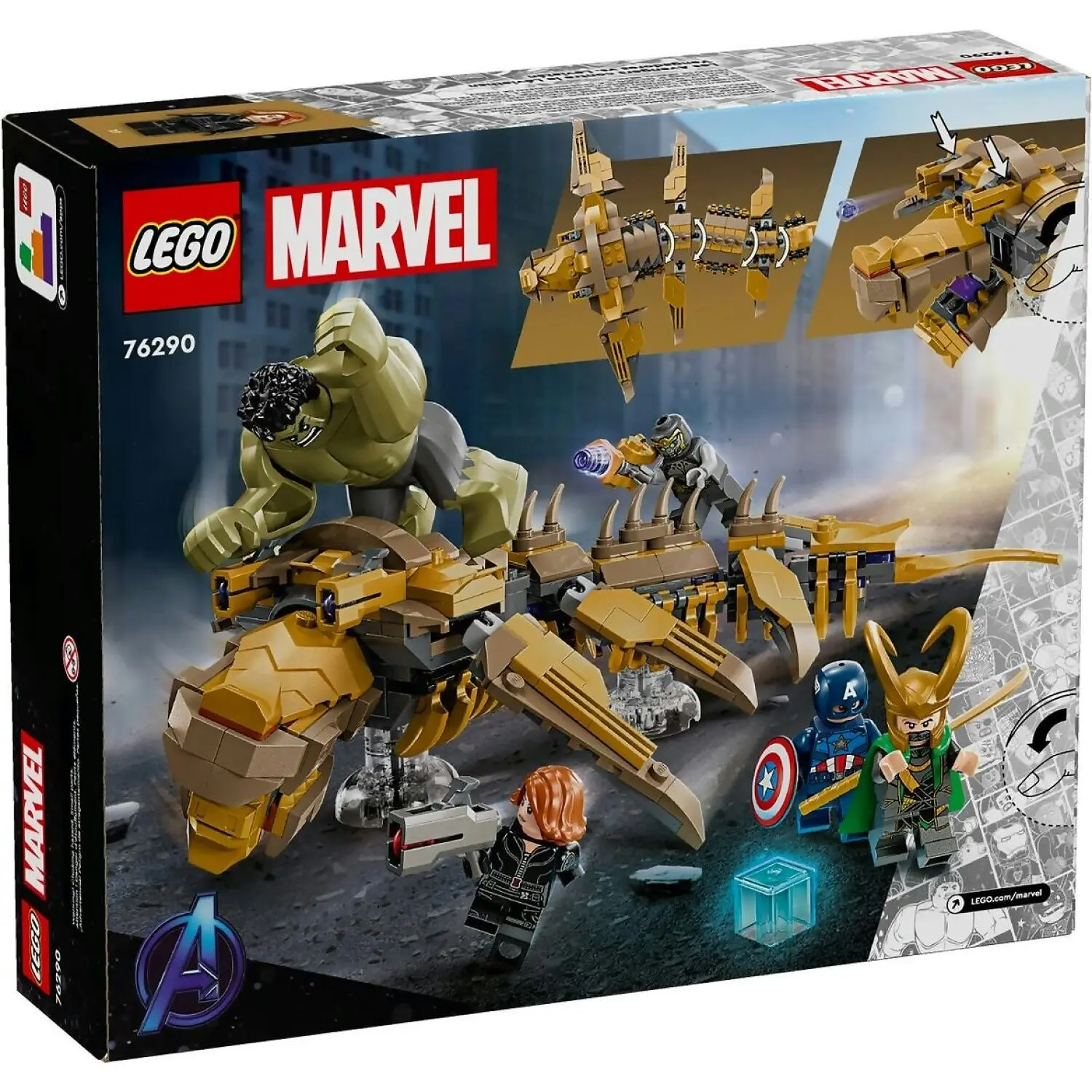 LEGO 76290 The Avengers vs. The Leviathan - Marvel Superheroes