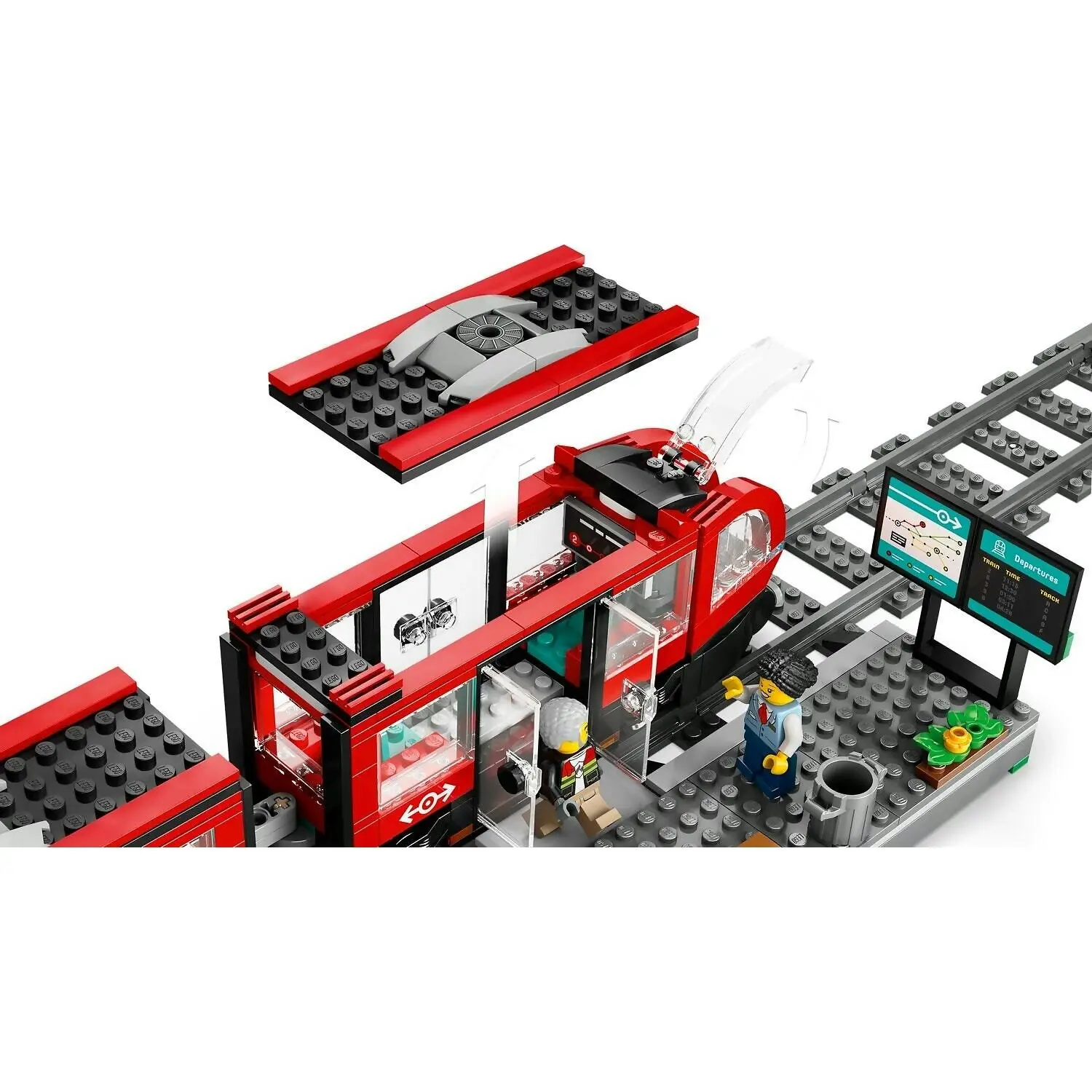 LEGO 60423 Downtown Streetcar and Station - City