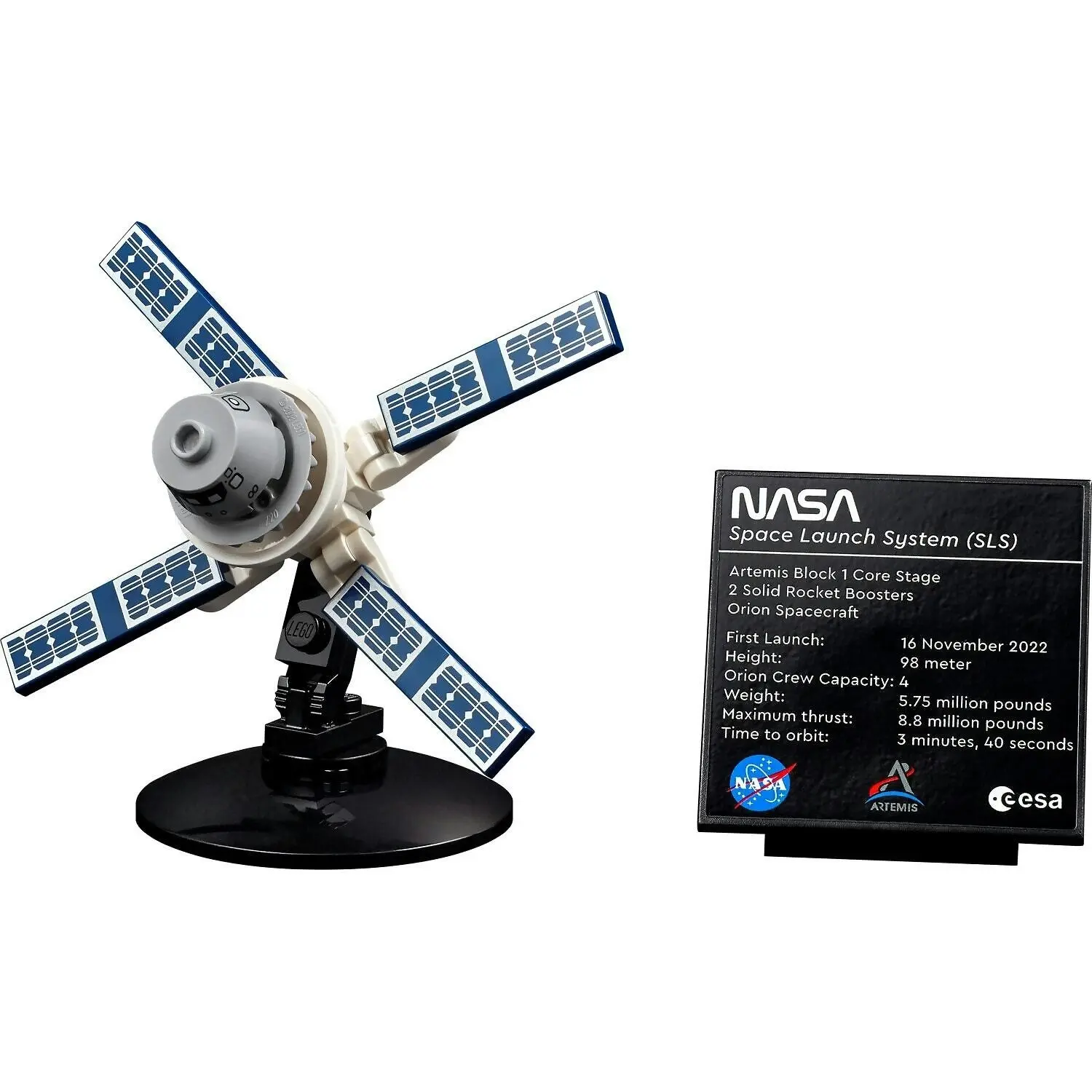 LEGO 10341 NASA Artemis Space Launch System - Icons