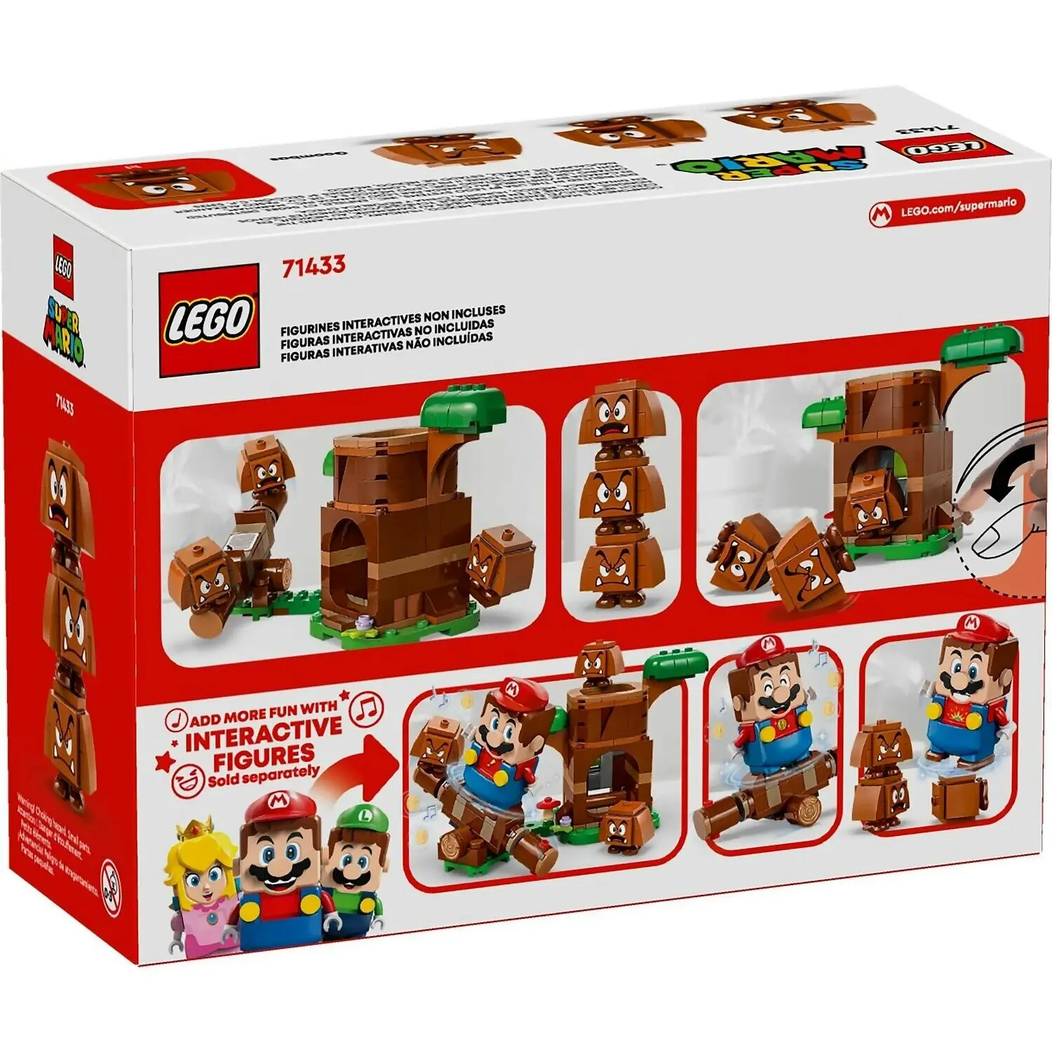 LEGO 71433 Goombas Playground - Super Mario