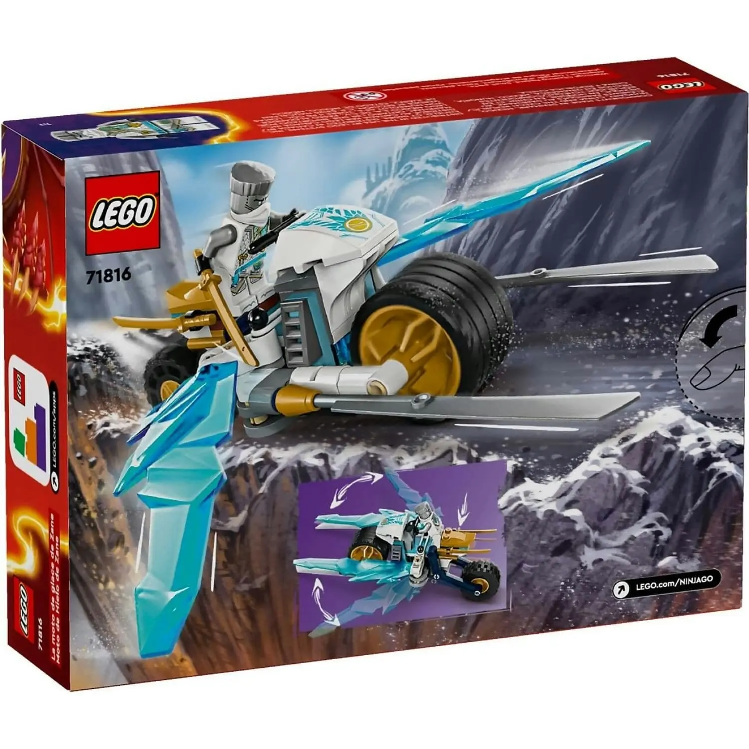 LEGO 71816 Zane's Ice Motorcycle - Ninjago