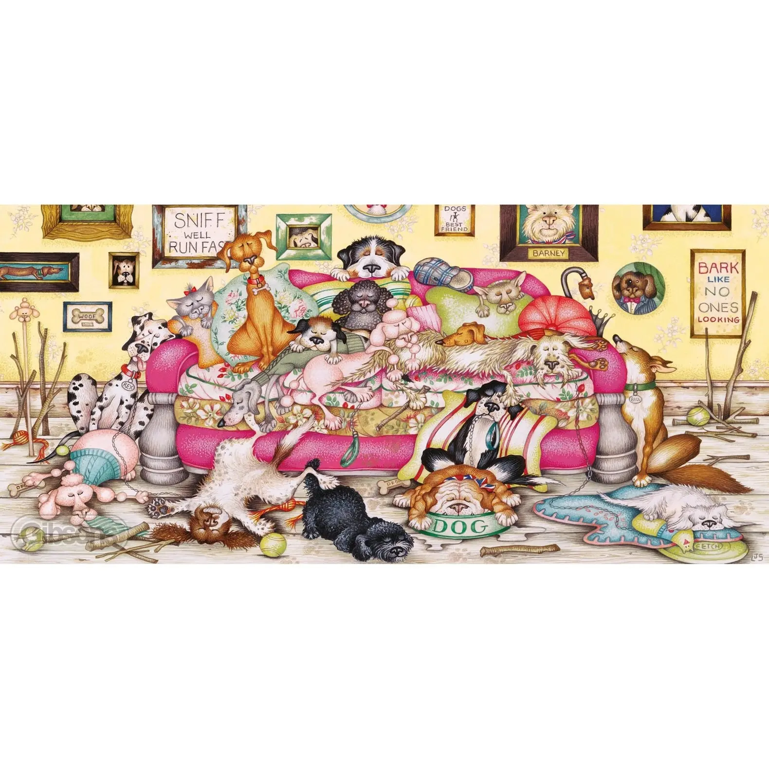 Gibsons - After Walkies Jigsaw Puzzle 636 Pieces