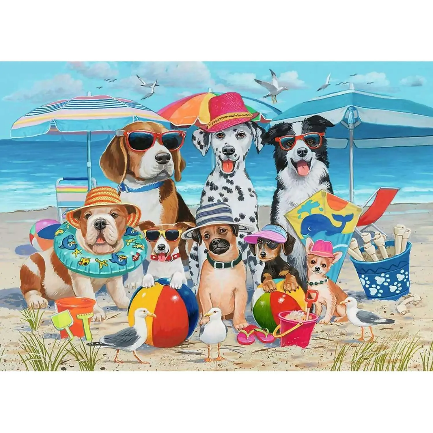 Ravensburger - Beach Buddies Jigsaw Puzzle 35pc