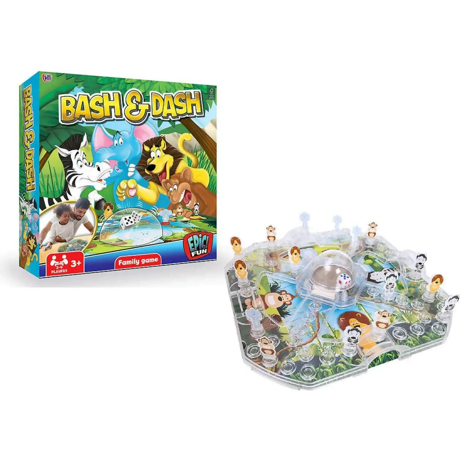 Hti Toys - Bash And Dash Family Game Epic Fun!