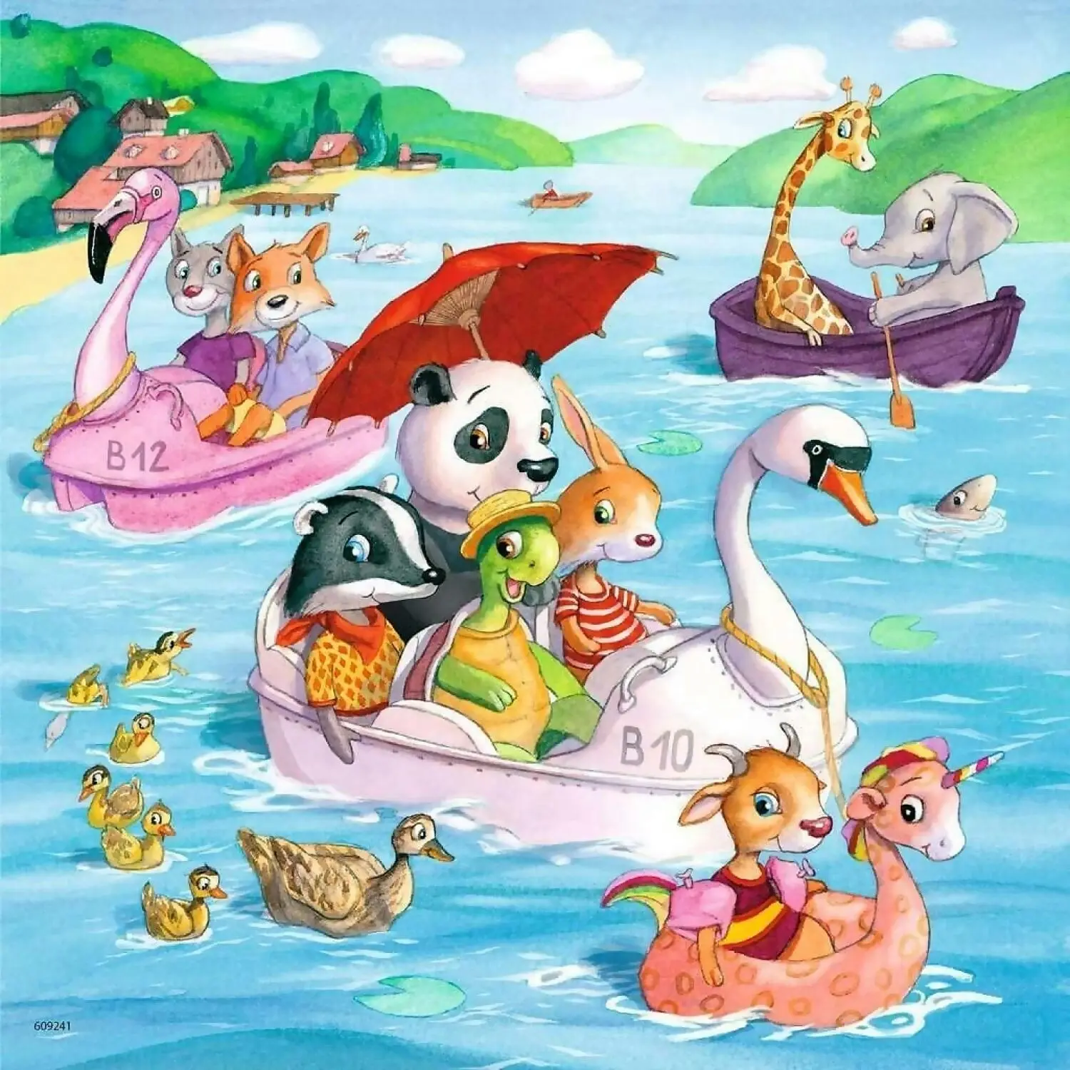 Ravensburger - Water Vehicles Jigsaw Puzzle 3 X 49pc