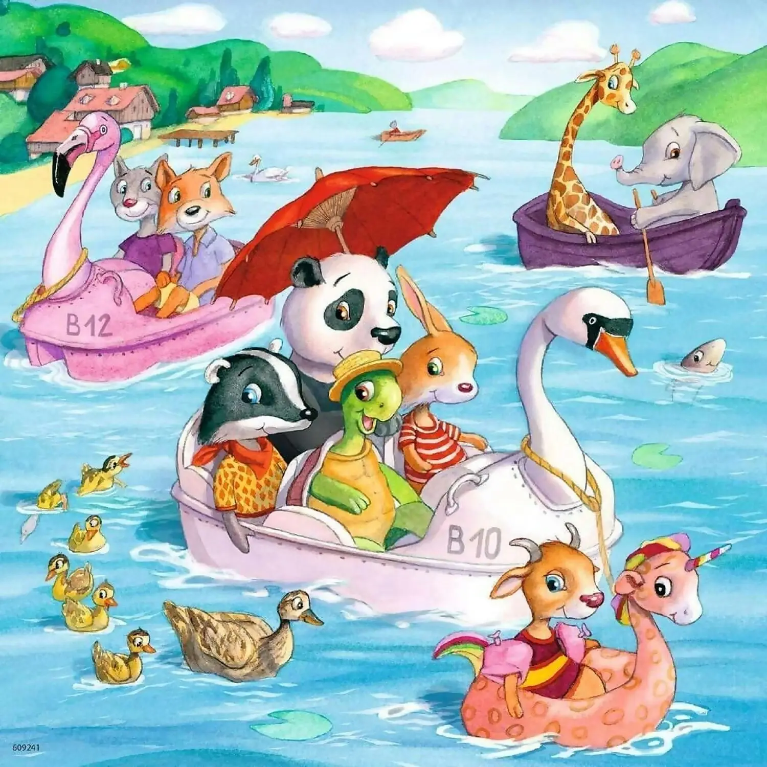 Ravensburger - Water Vehicles Jigsaw Puzzle 3 X 49pc