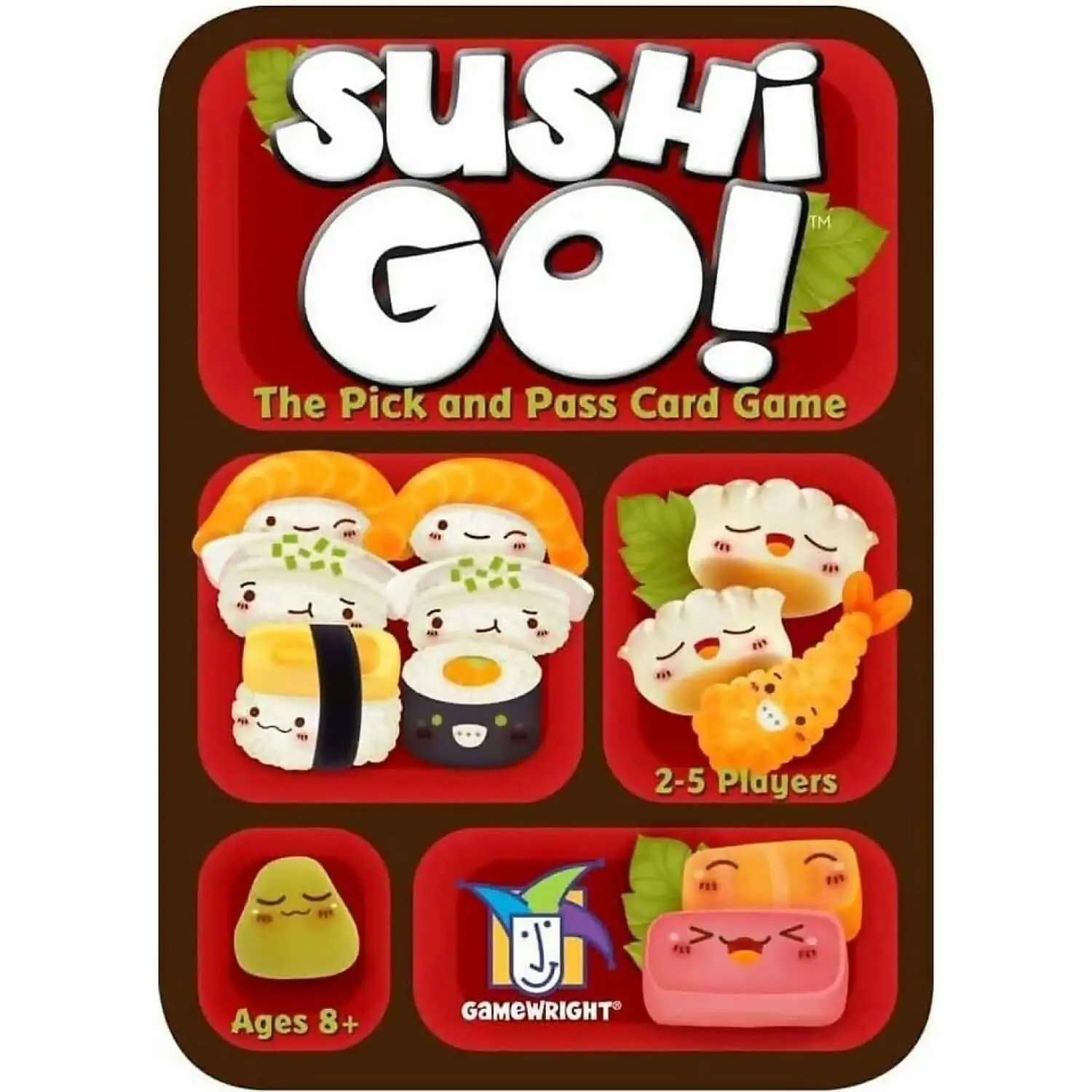 Gamewright - Sushi Go! Pick And Pass Card Game In Tin