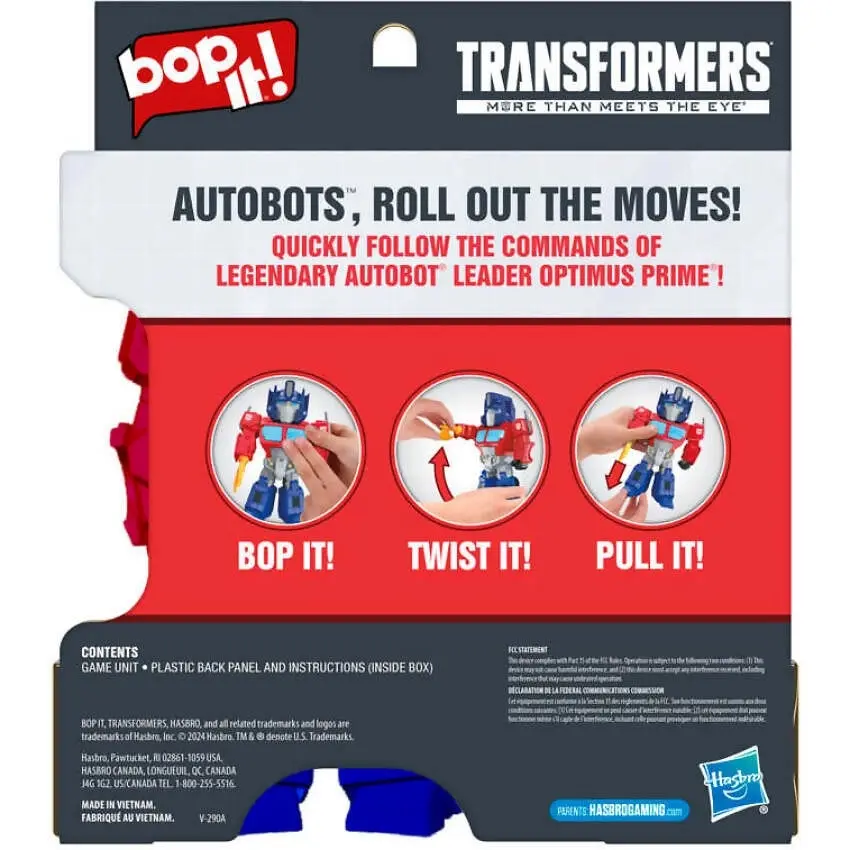 Transformers - Optimus Prime Bop It