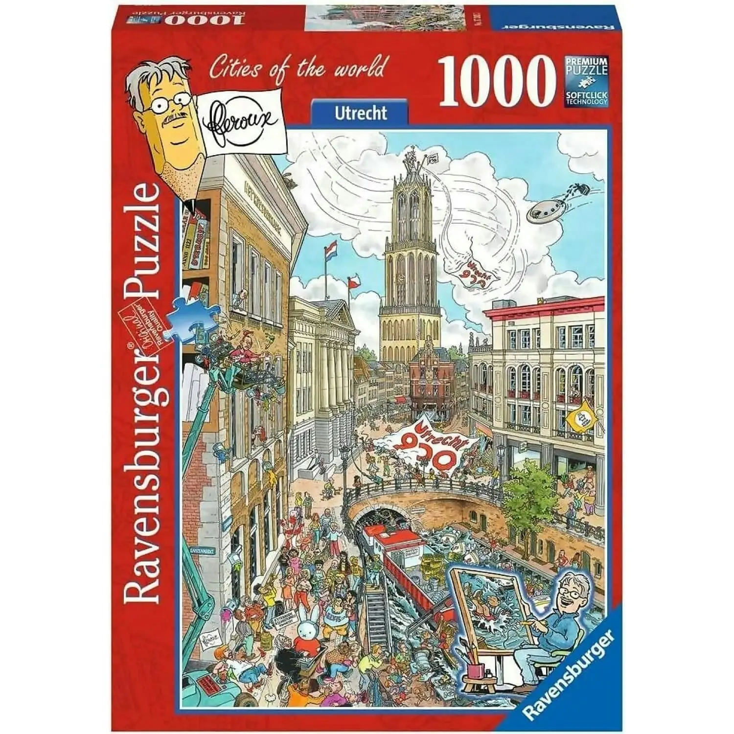 Ravensburger - Cities Of The World Utrecht Jigsaw Puzzle 1000 Pieces