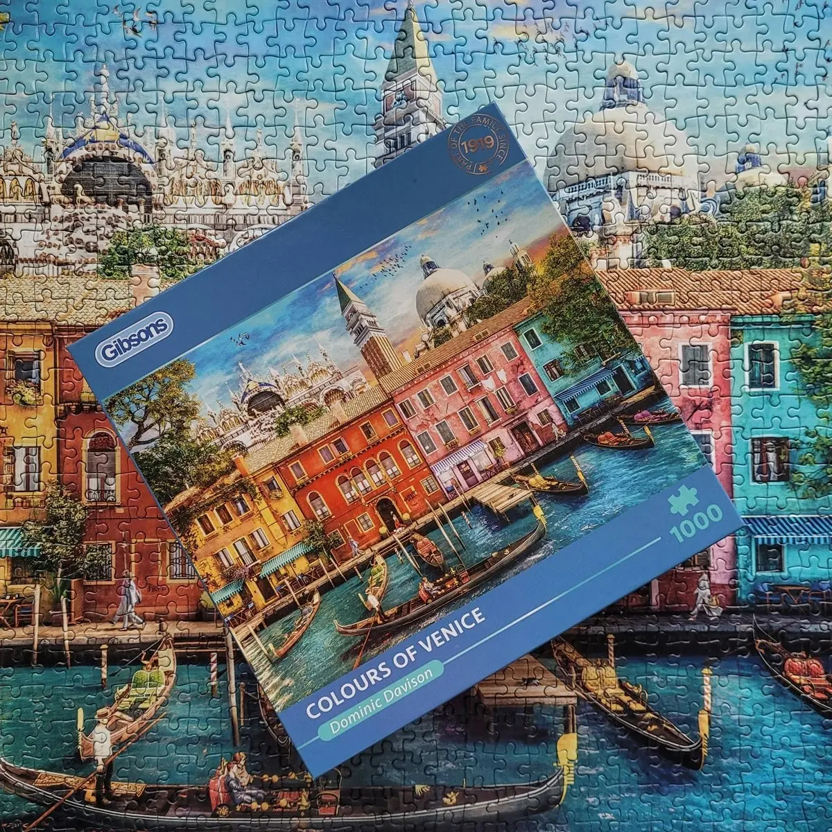 Gibsons - Colours Of Venice Jigsaw Puzzle 1000pc