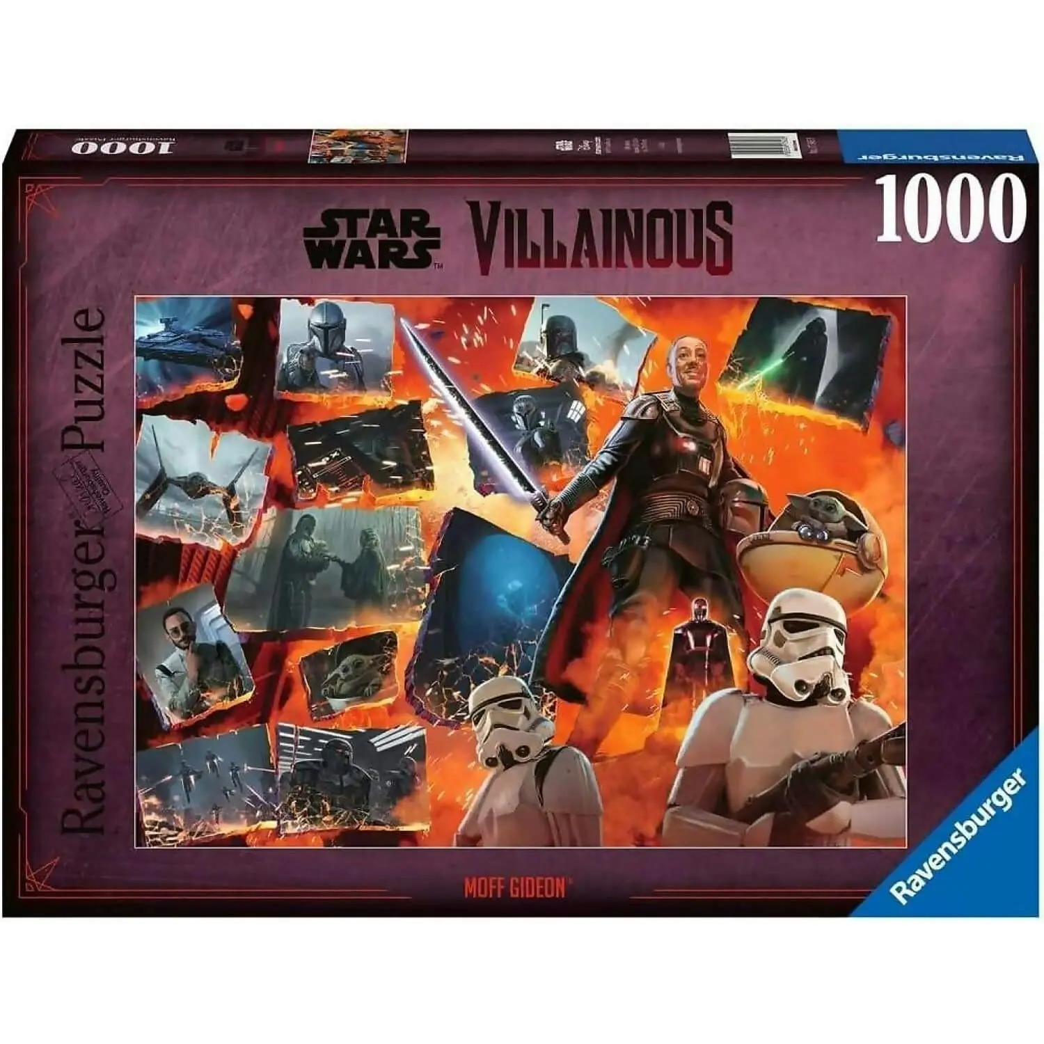 Ravensburger - Star Wars Villainous: Moff Gideon Jigsaw Puzzle 1000pc