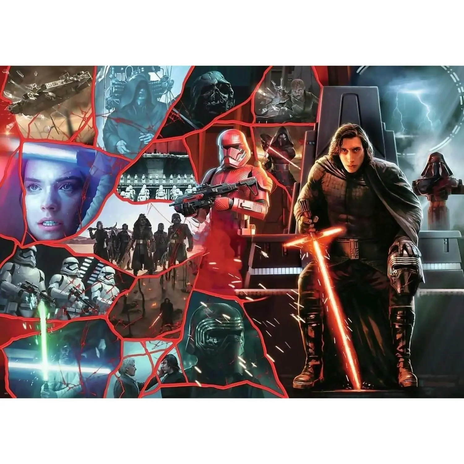 Ravensburger - Star Wars Villainous: Kylo Ren Jigsaw Puzzle 1000pc