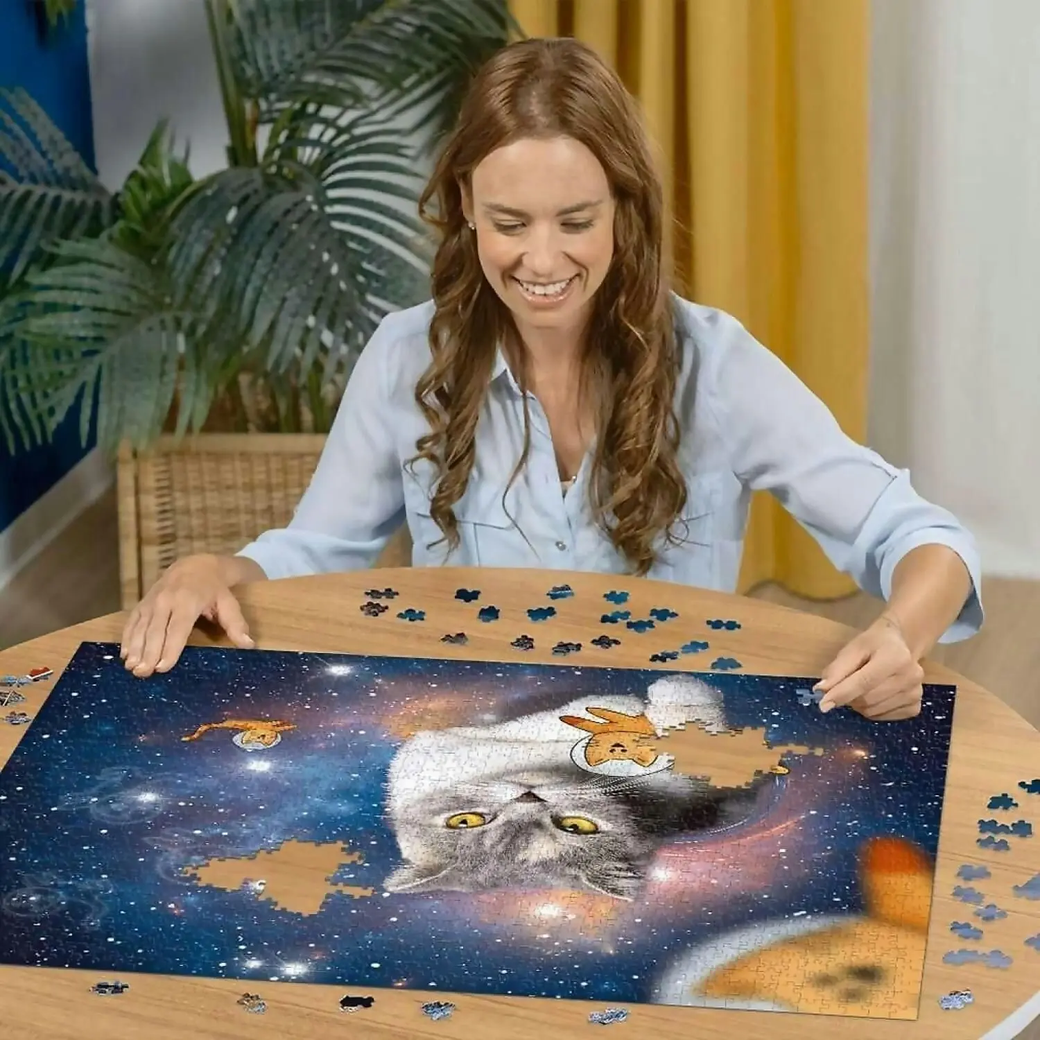 Ravensburger - Cats In Outer Space Jigsaw Puzzle 1500pc