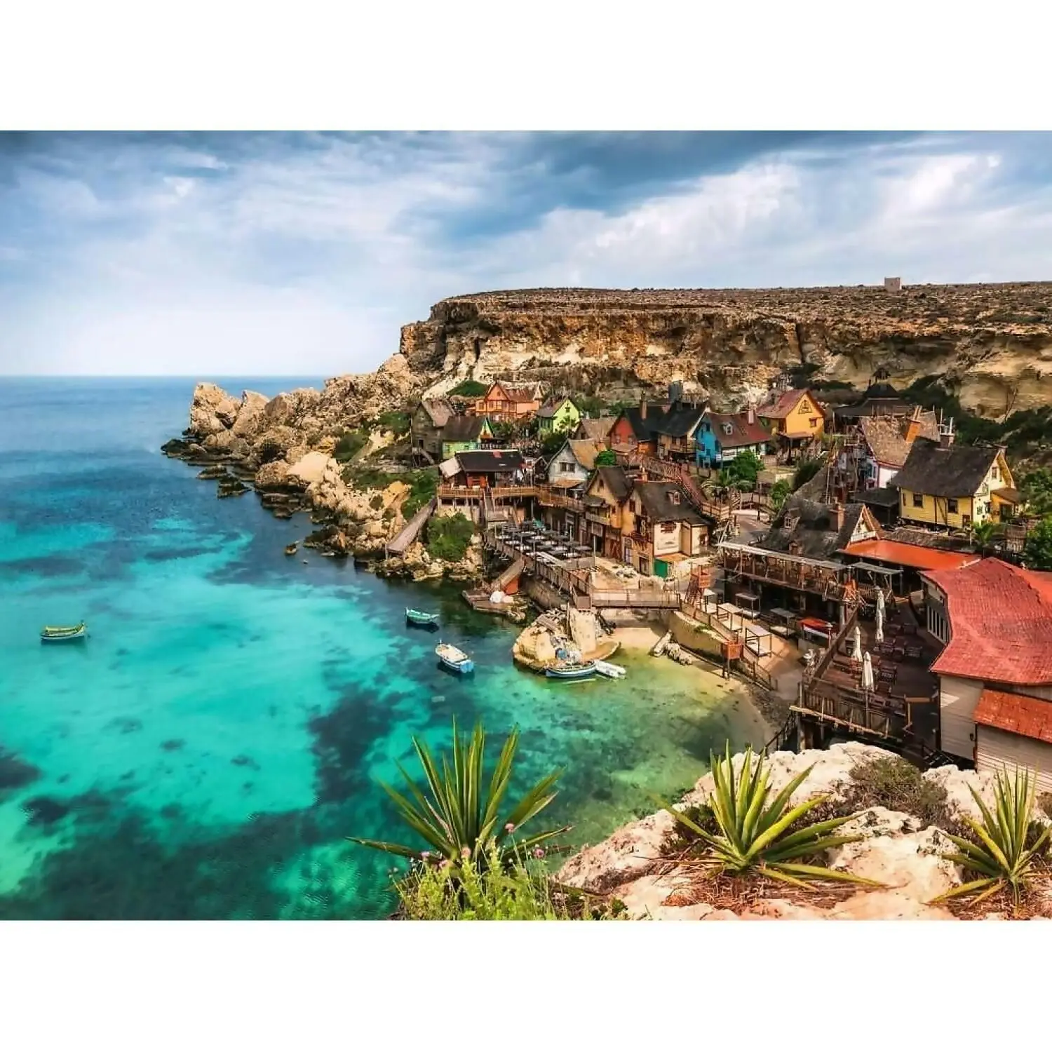 Ravensburger - Popey Village Malta Jigsaw Puzzle 1500pc