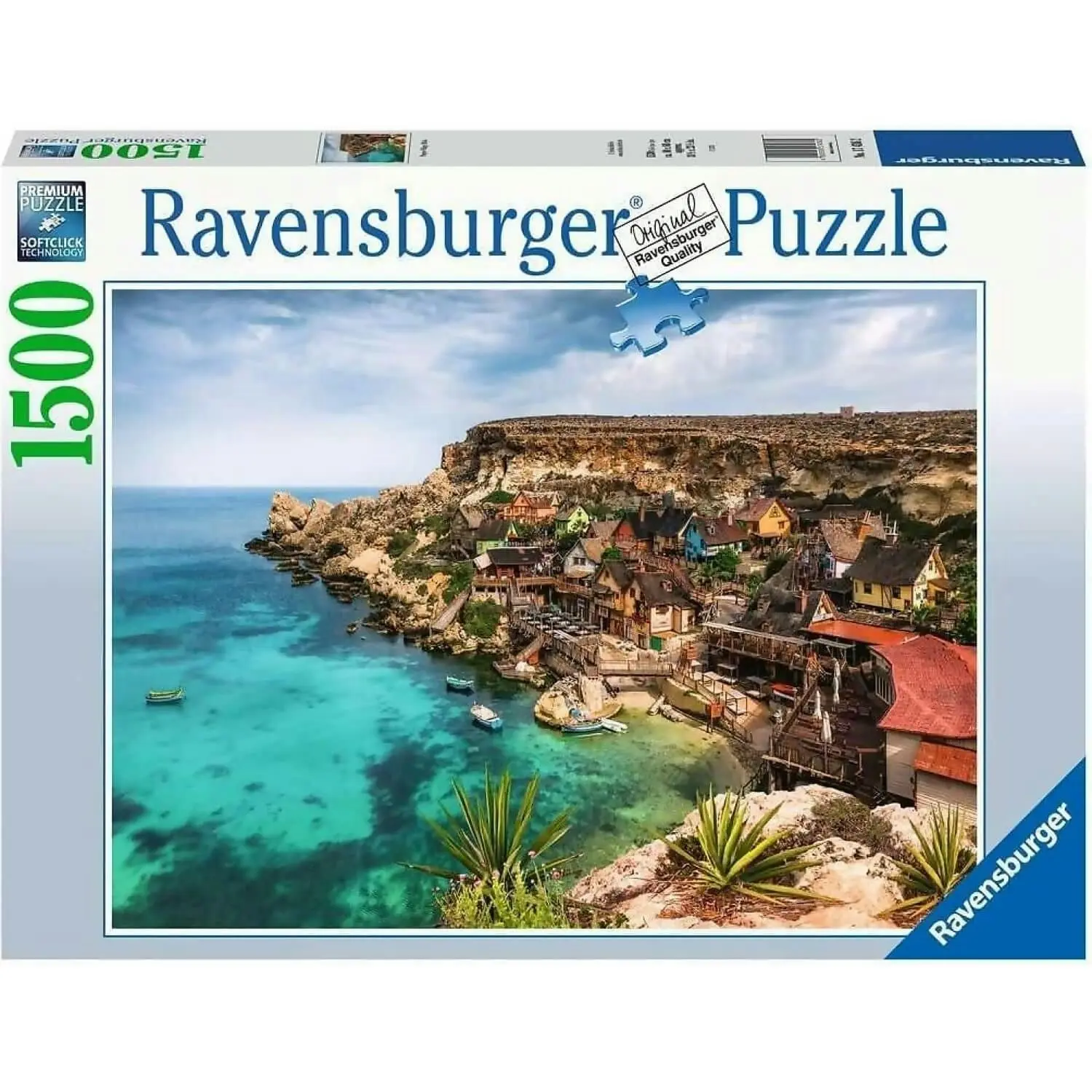 Ravensburger - Popey Village Malta Jigsaw Puzzle 1500pc