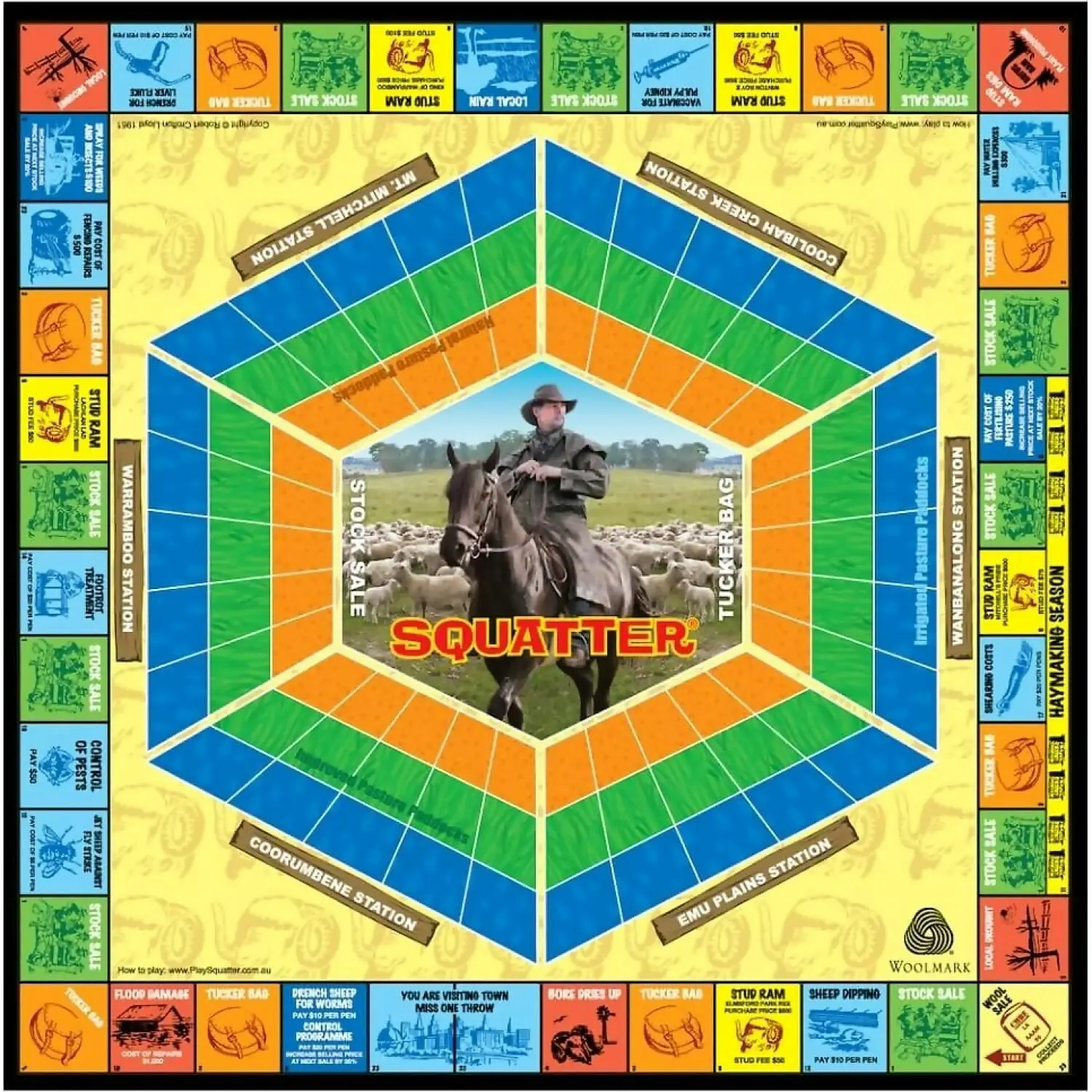 Squatter - Australia's Own Classic Board Game