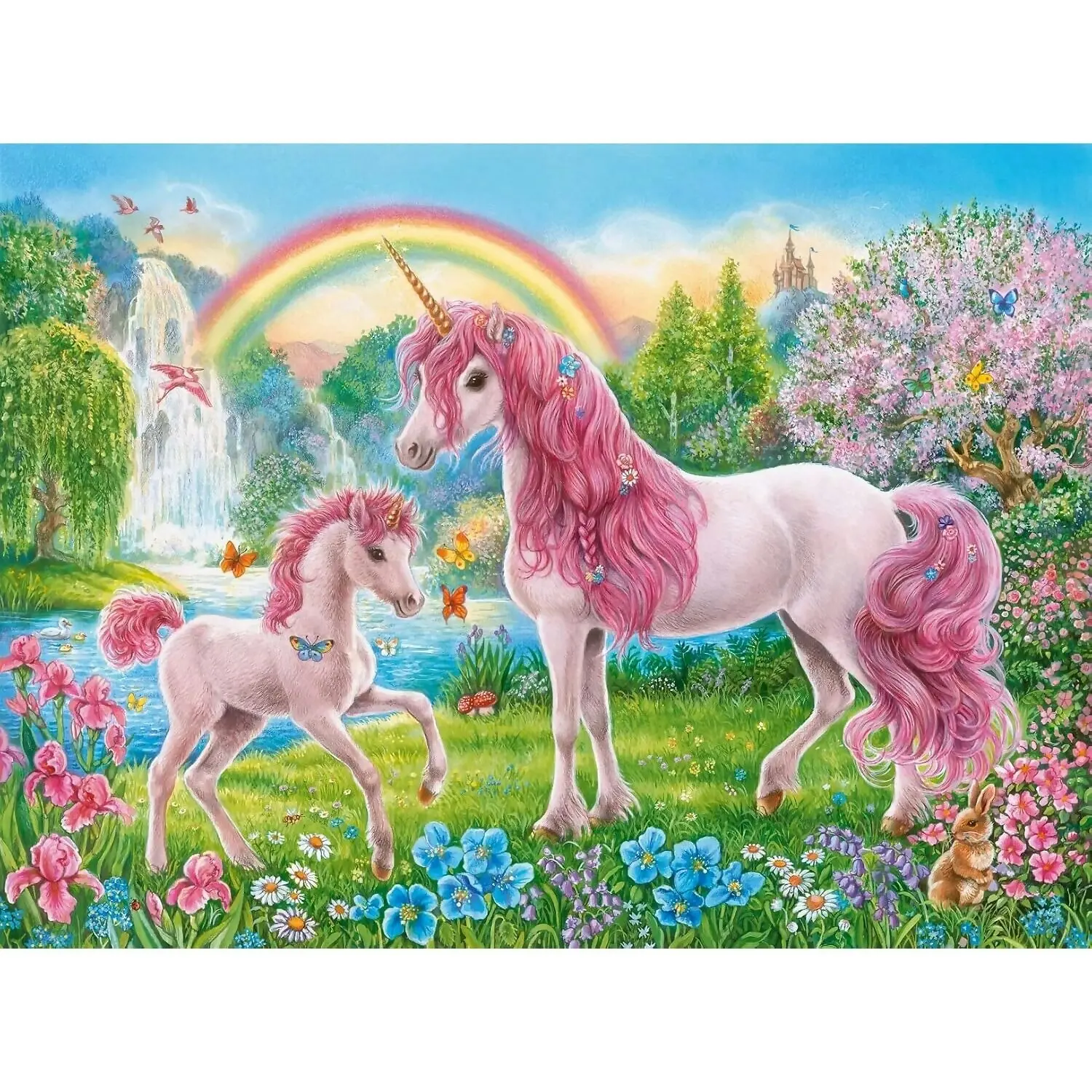 Ravensburger - Magical Unicorns Bumper Pack Jigsaw Puzzle 4 X 100pc