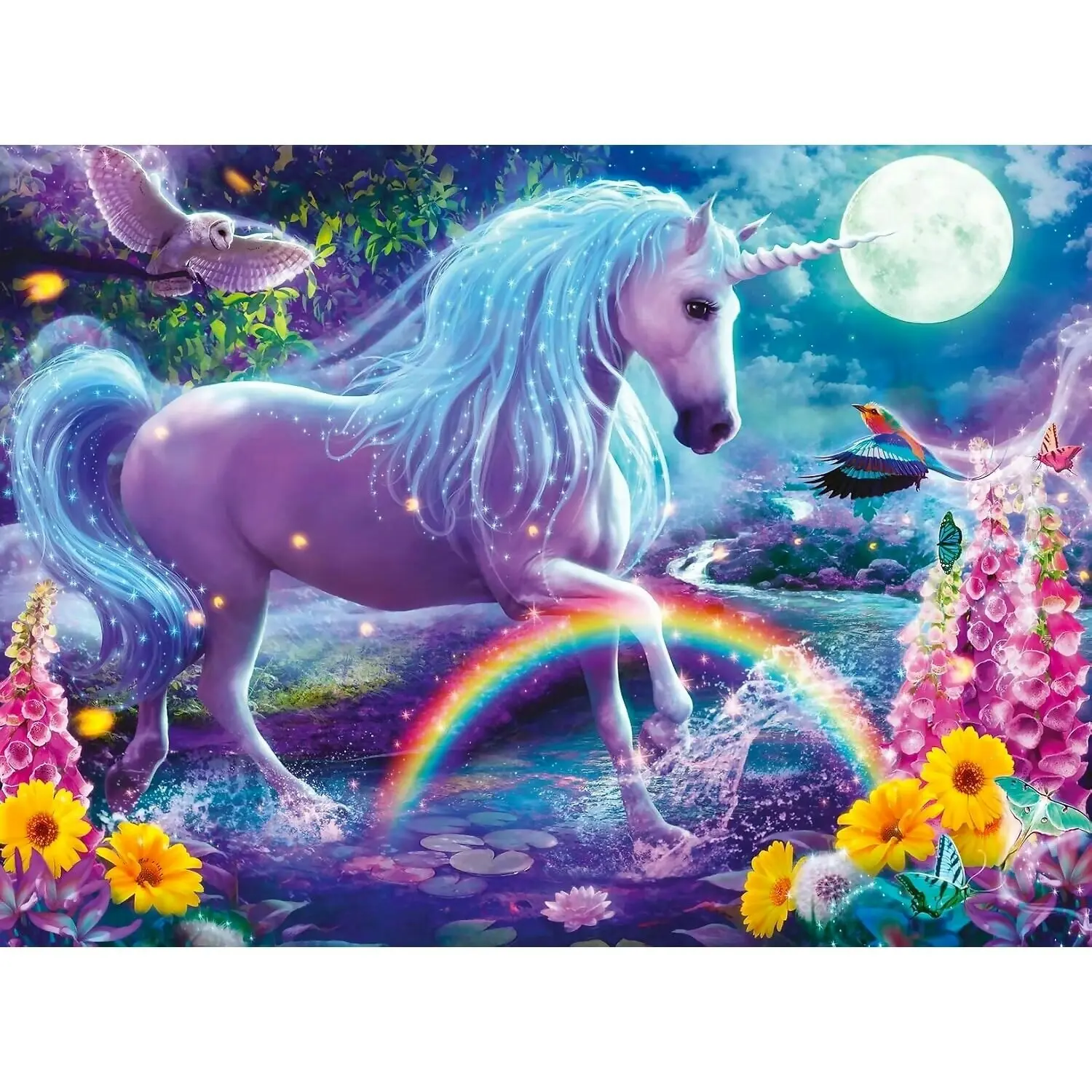 Ravensburger - Magical Unicorns Bumper Pack Jigsaw Puzzle 4 X 100pc