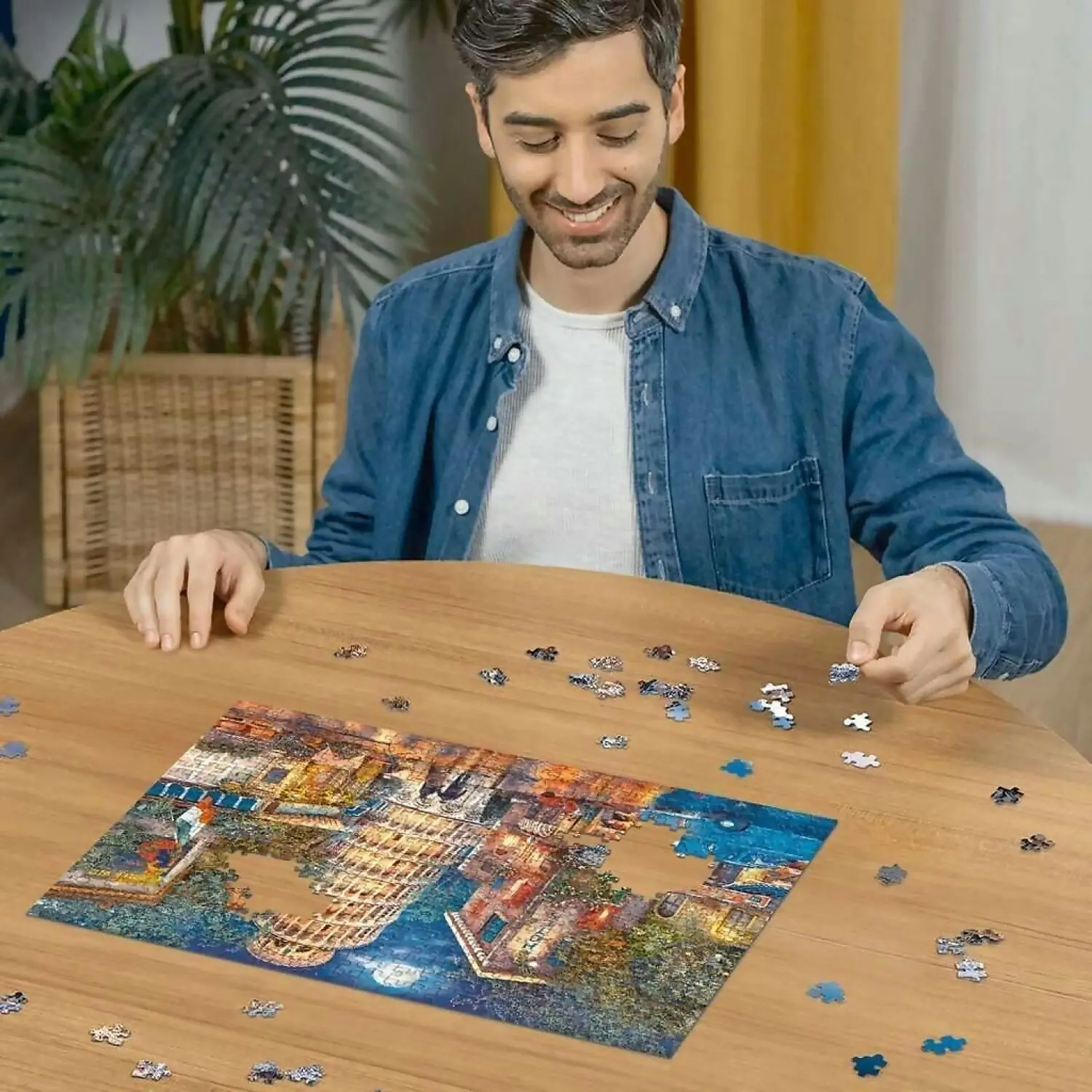 Ravensburger - Evening In Pisa Jigsaw Puzzle 500pc