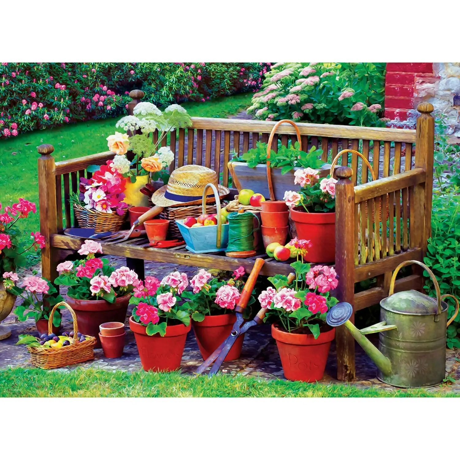 Eurographics - Garden Bench - Jigsaw Puzzle 1000pc