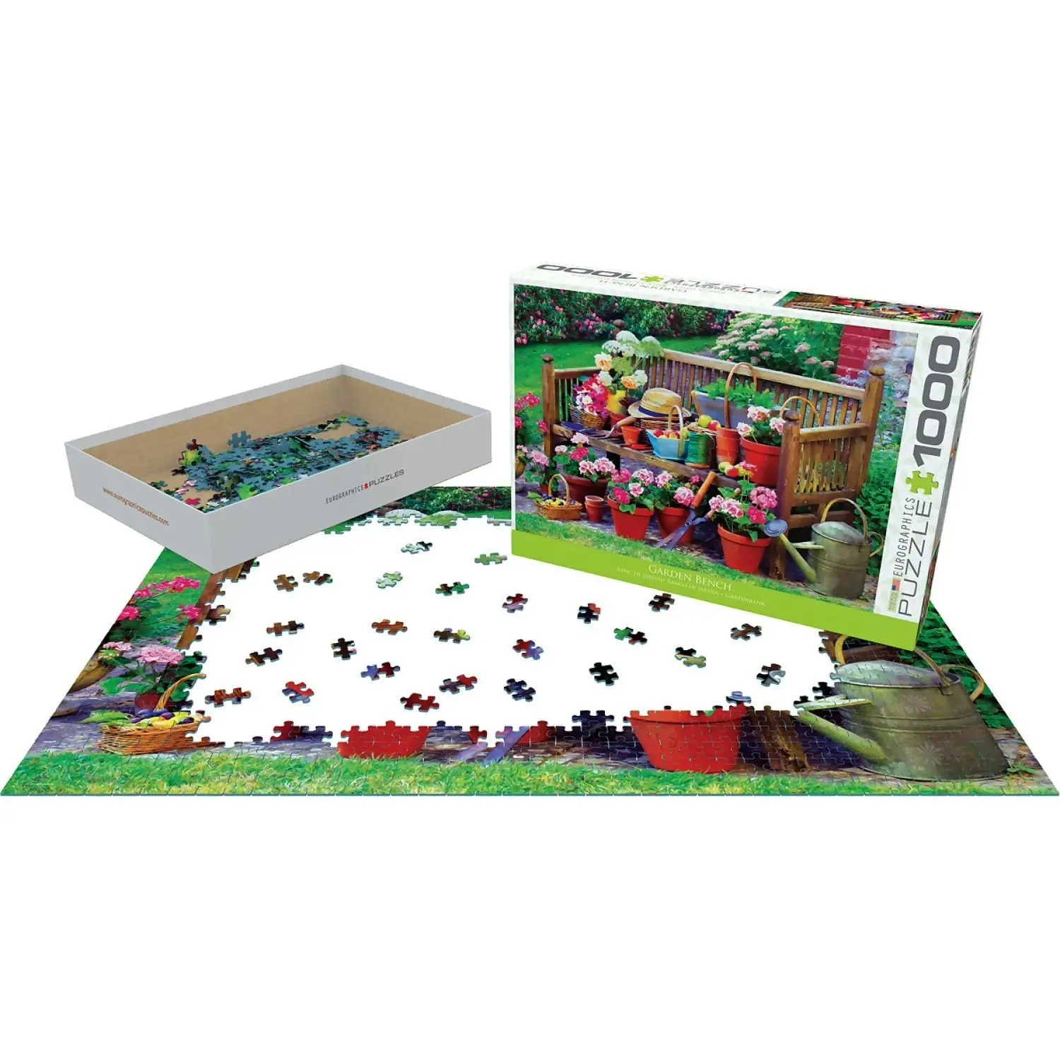 Eurographics - Garden Bench - Jigsaw Puzzle 1000pc