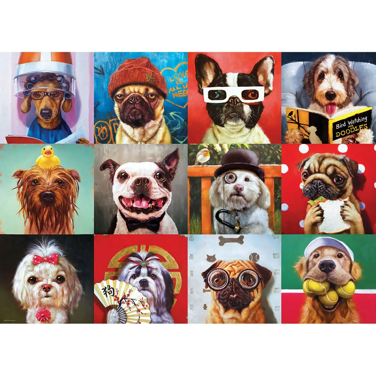 Eurographics - Funny Dogs - Jigsaw Puzzle 1000pc