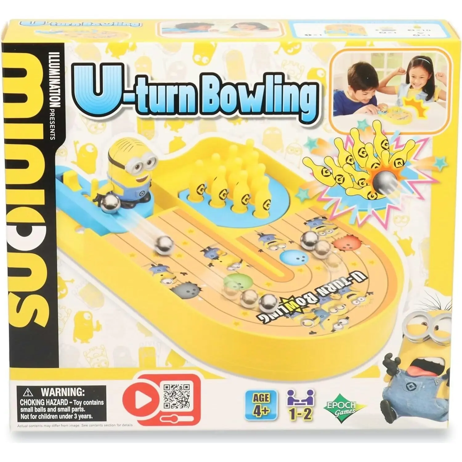 Epoch Games - Minions - U-turn Bowling Game