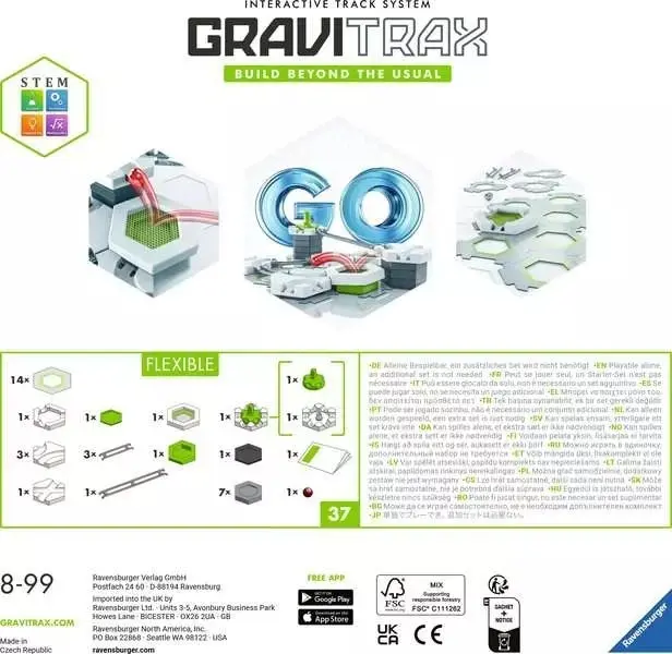 GraviTrax - Go Flexible Marble Run For Kids And Adults - Ravensburger