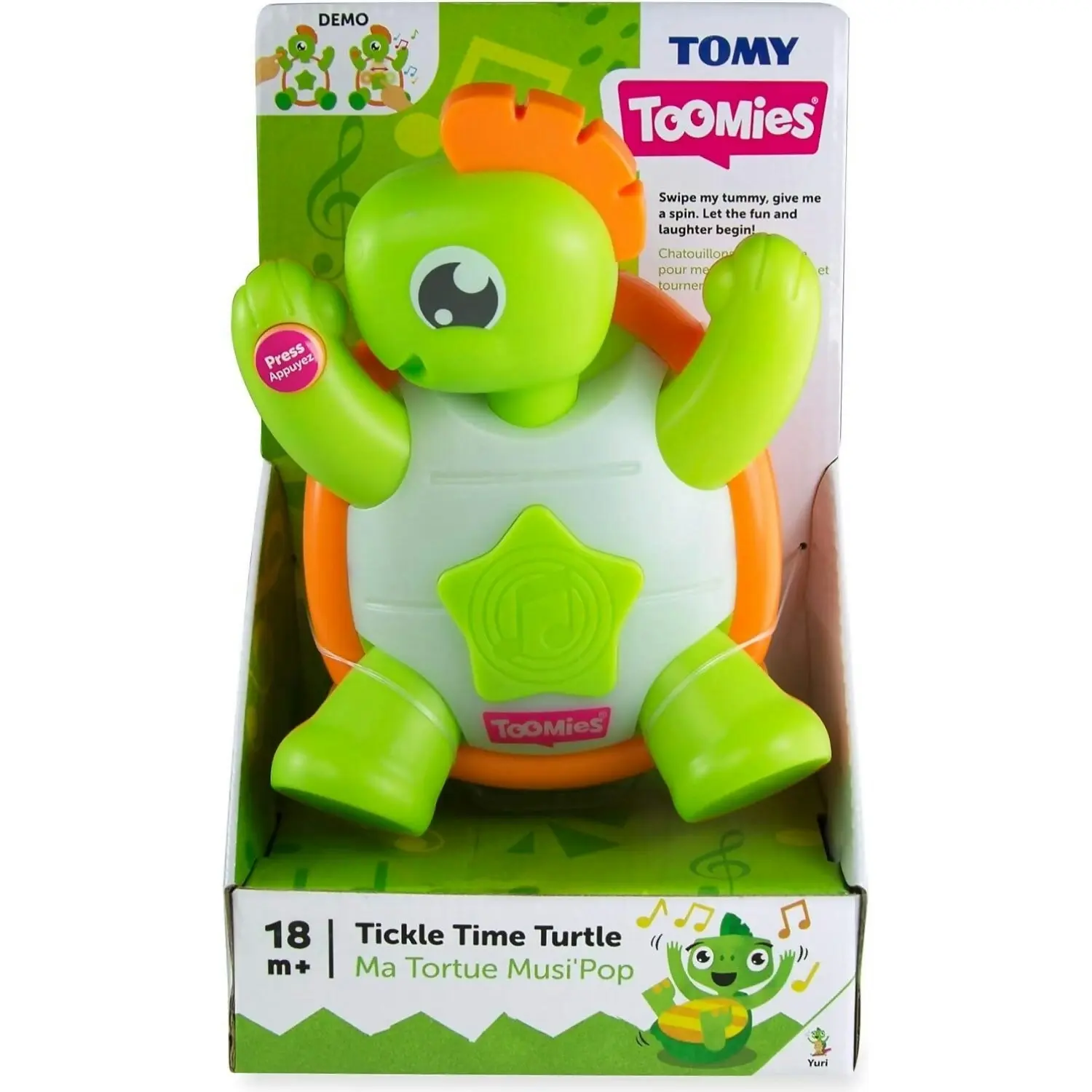 TOMY - Tickle Time Turtle