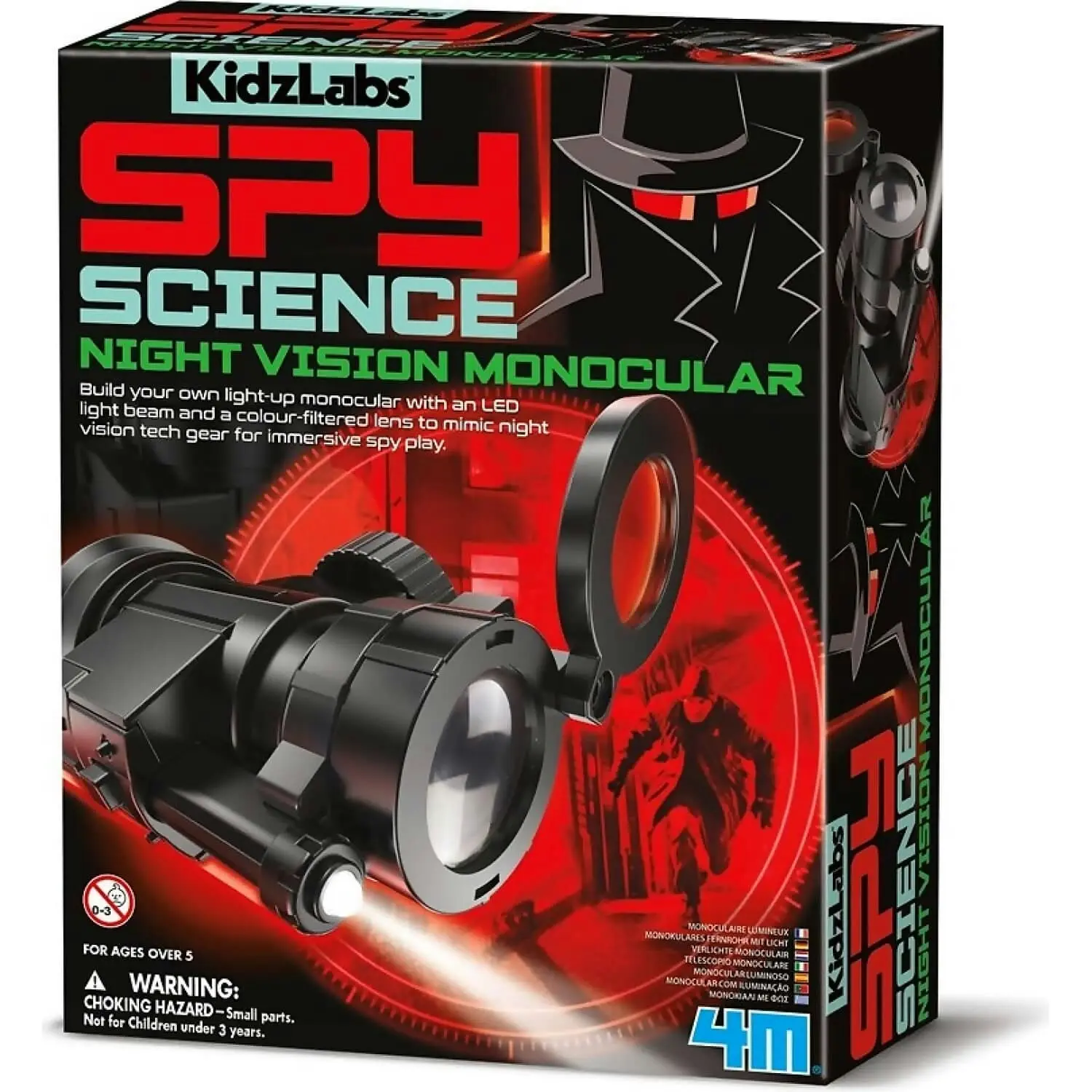 4M - Kidzlabs Spy Science Monocular - Johnco