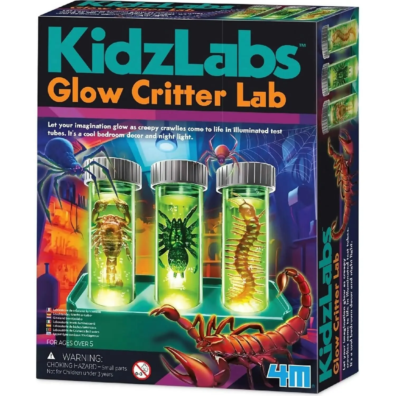 4M - Kidzlabs Glow Critter Lab - Johnco