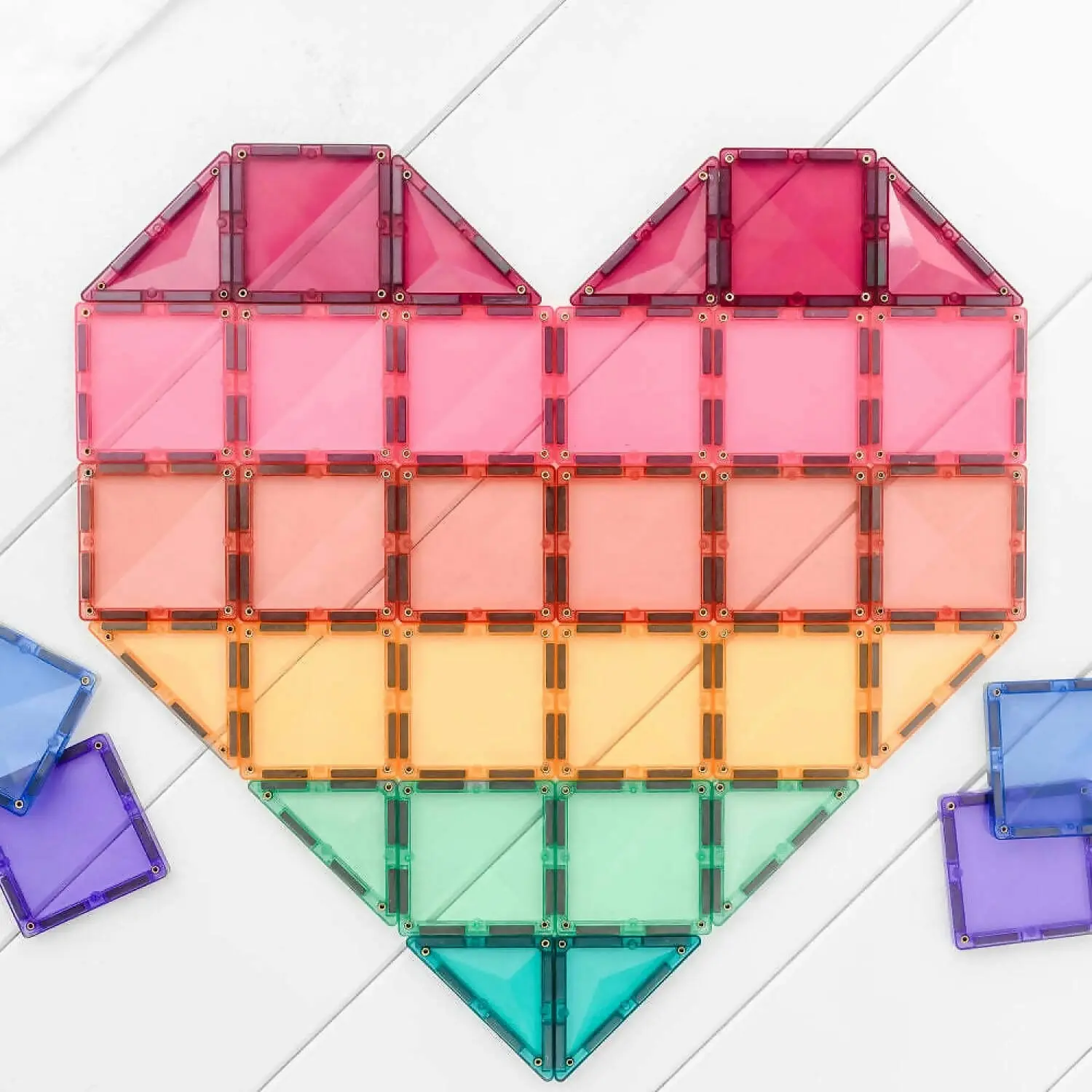 Connetix - Magnetic Tiles Pastel Mega Pack 202pc