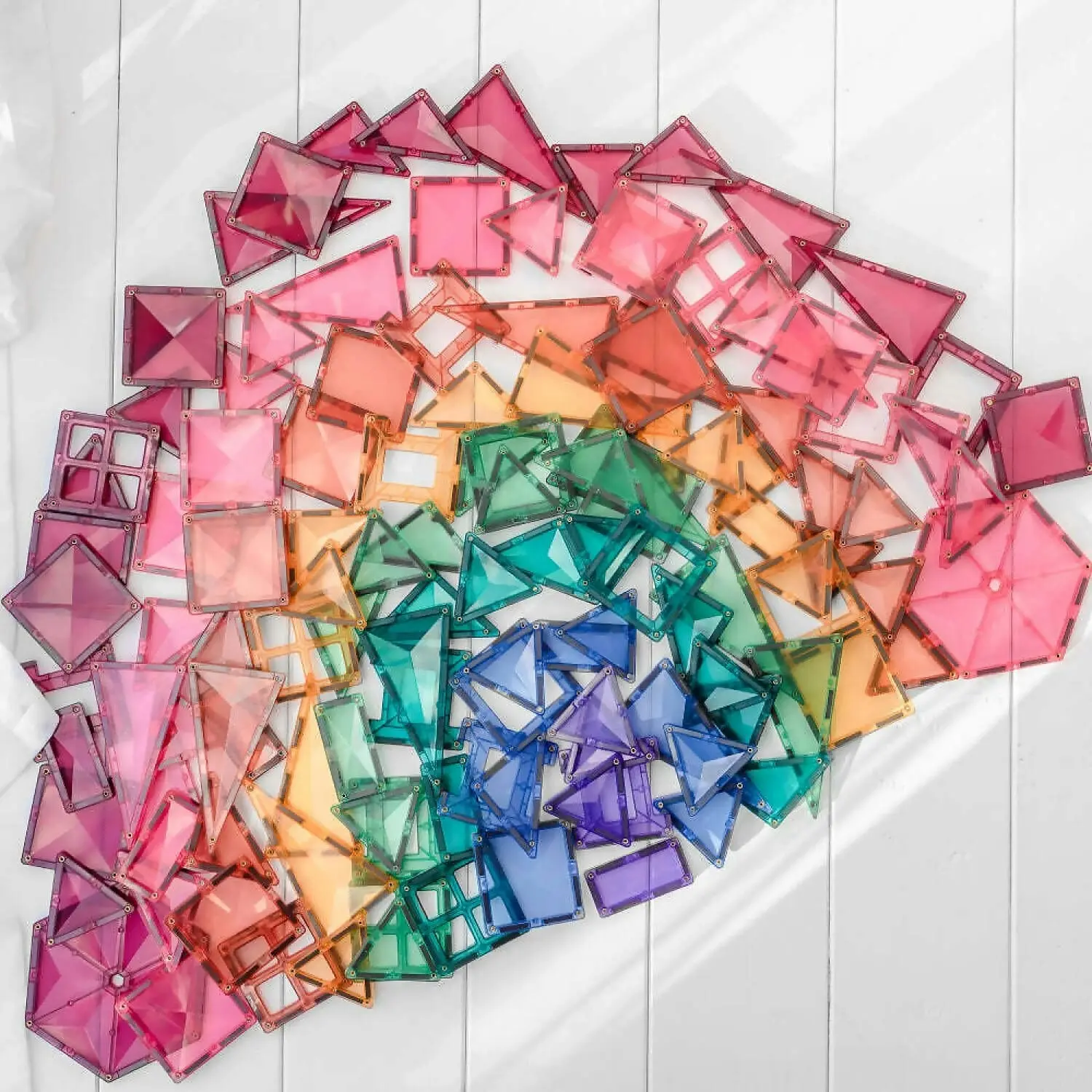 Connetix - Magnetic Tiles Pastel Mega Pack 202pc