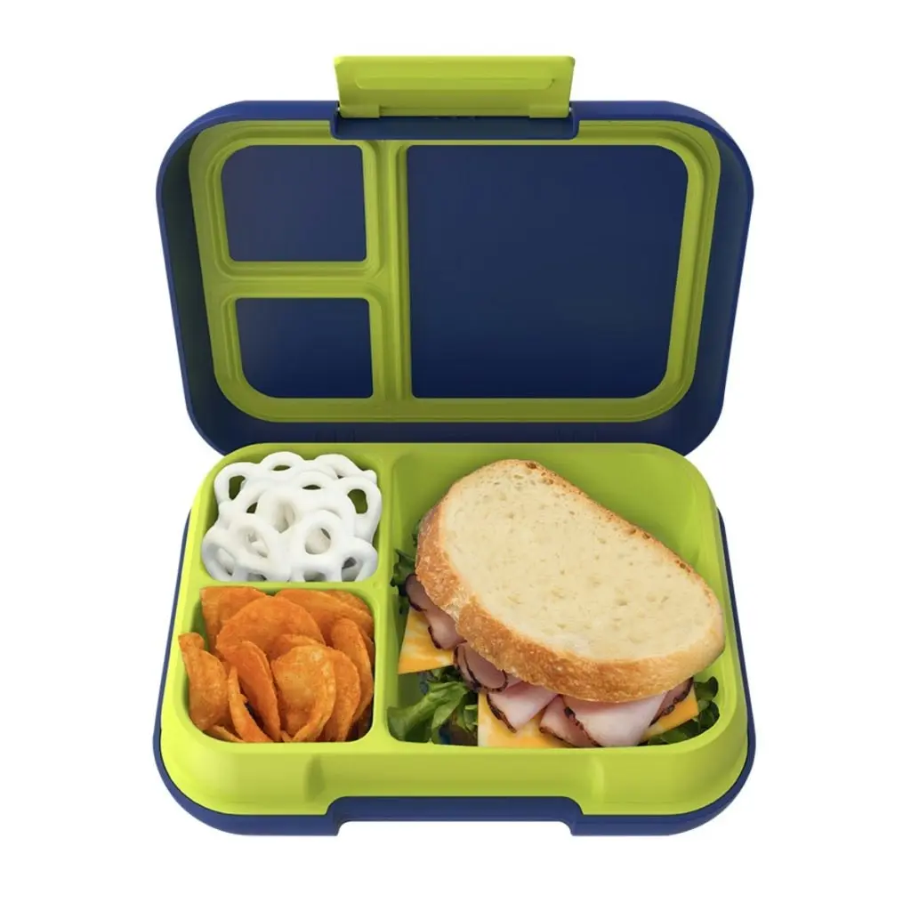 Bentgo Pop Lunch Box Navy Blue/Chartreuse