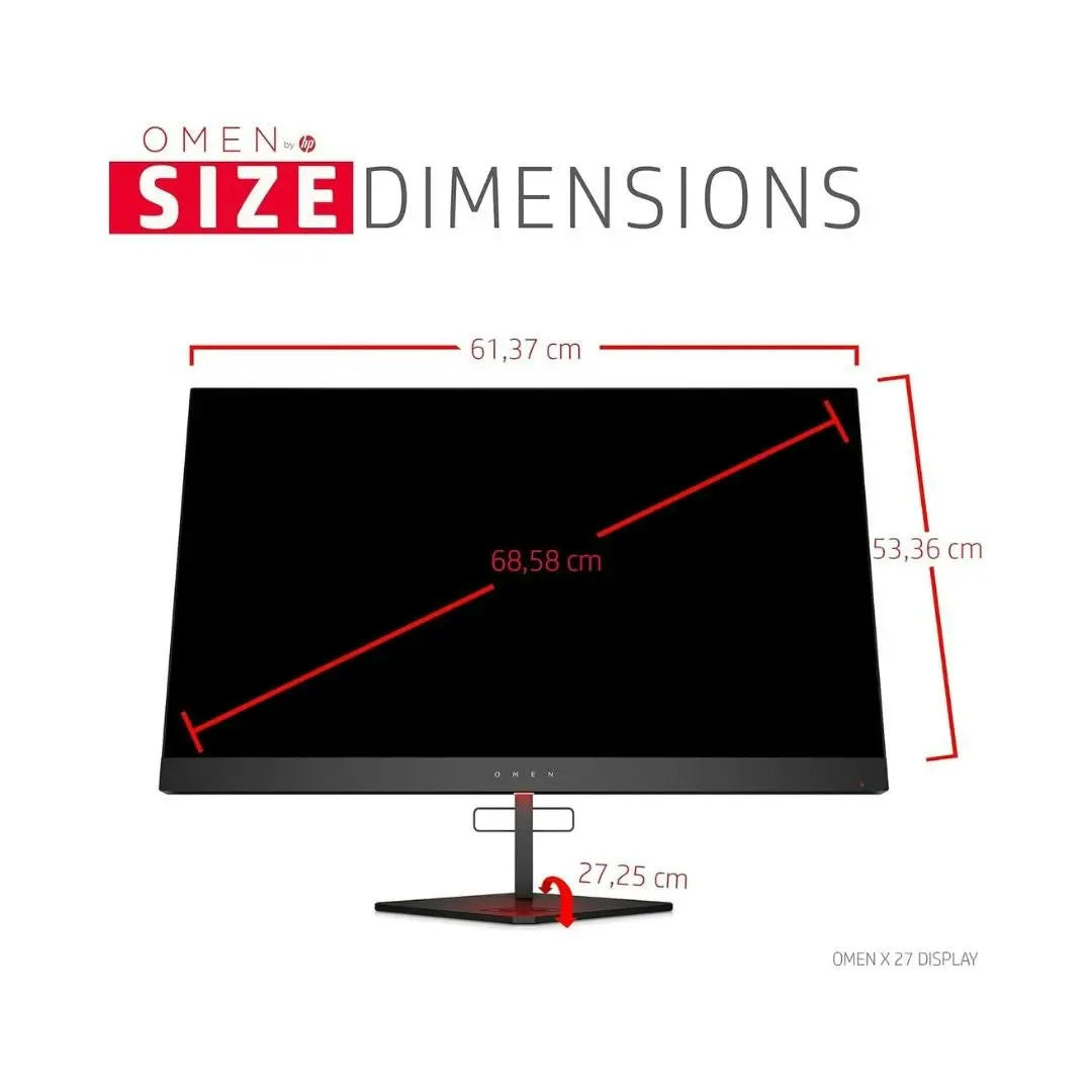 HP OMEN X 27 240Hz Gaming Monitor - Refurbished