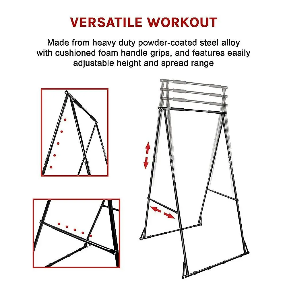 Pull-Up Bar Free Standing Sturdy Frame Indoor Ups Machine - One Size