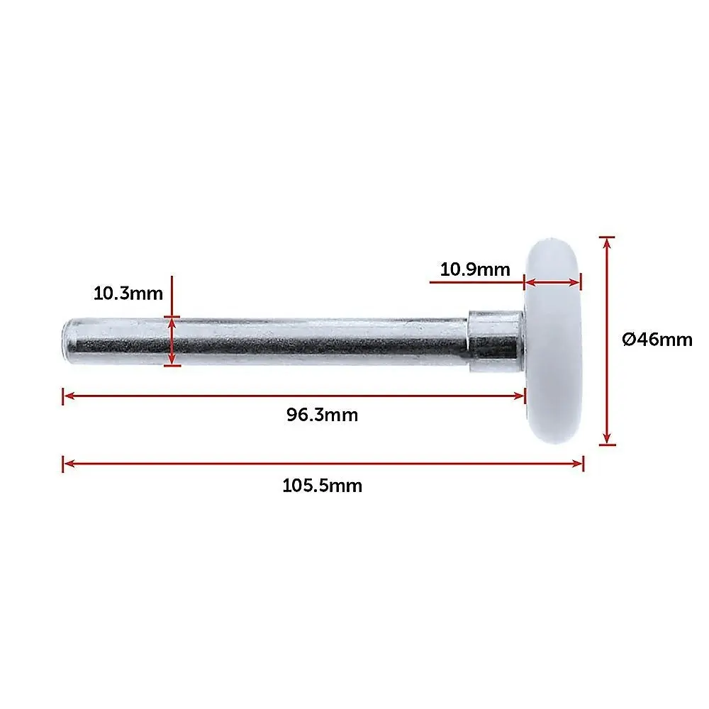 Garage Door Roller / Wheel Heavy Duty 13 Ball Sealed Bearing 12 Pack - One Size