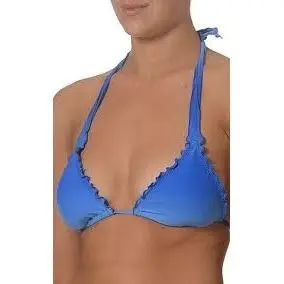 Seafolly Miami Slide Tri Bikini Top - Lapis Blue