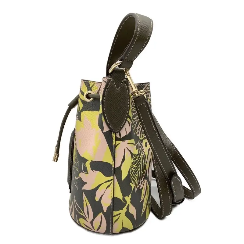 Furla Clio Mini Drawstring Bag - Toni Yellow Muschio