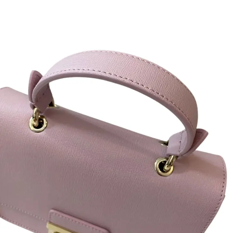 Furla Bella Mini Top Handle Bag - Quarzo Rosa Pink