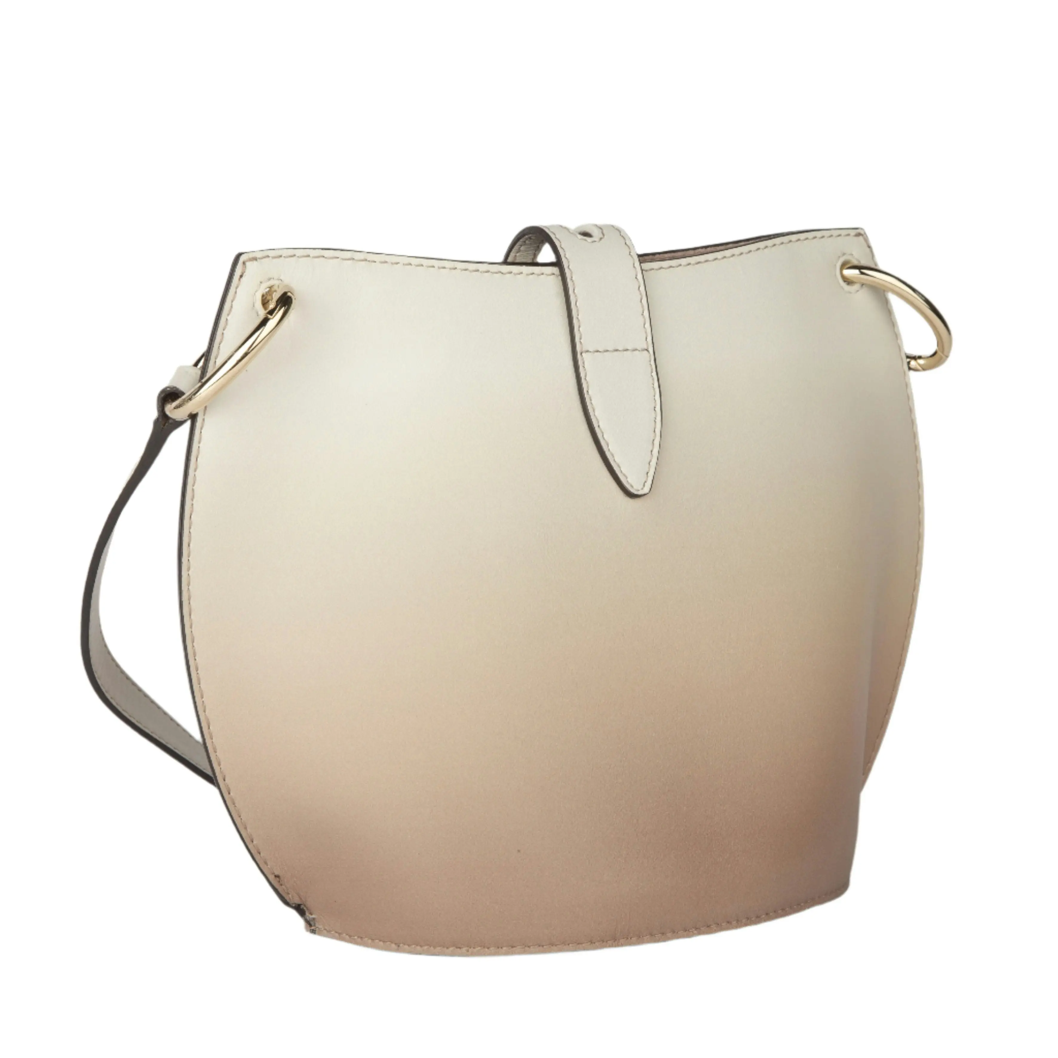 Furla Mini Unica Leather Crossbody Bag - Vitello Roma Uni Toni Marshmallow