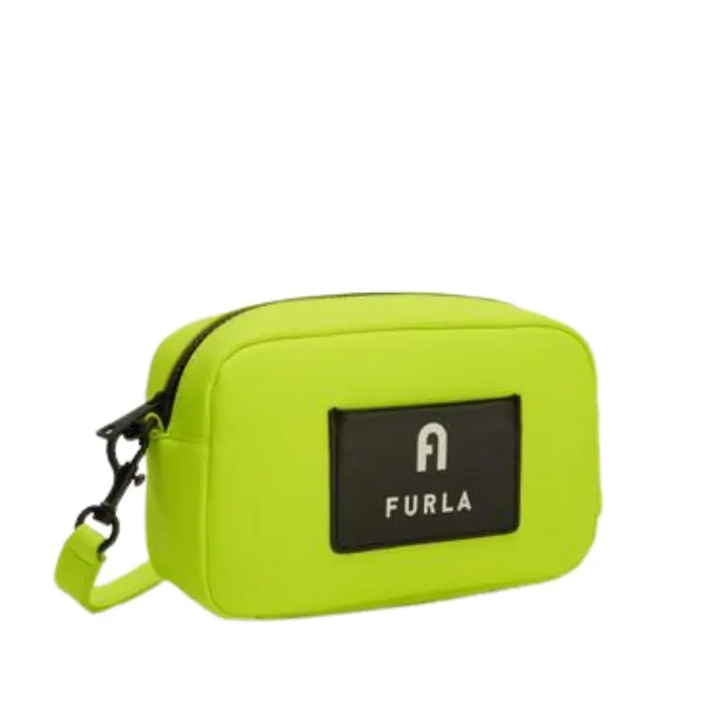 Furla Iris Mini Crossbody Bag - Giallo Fluorescente Nero